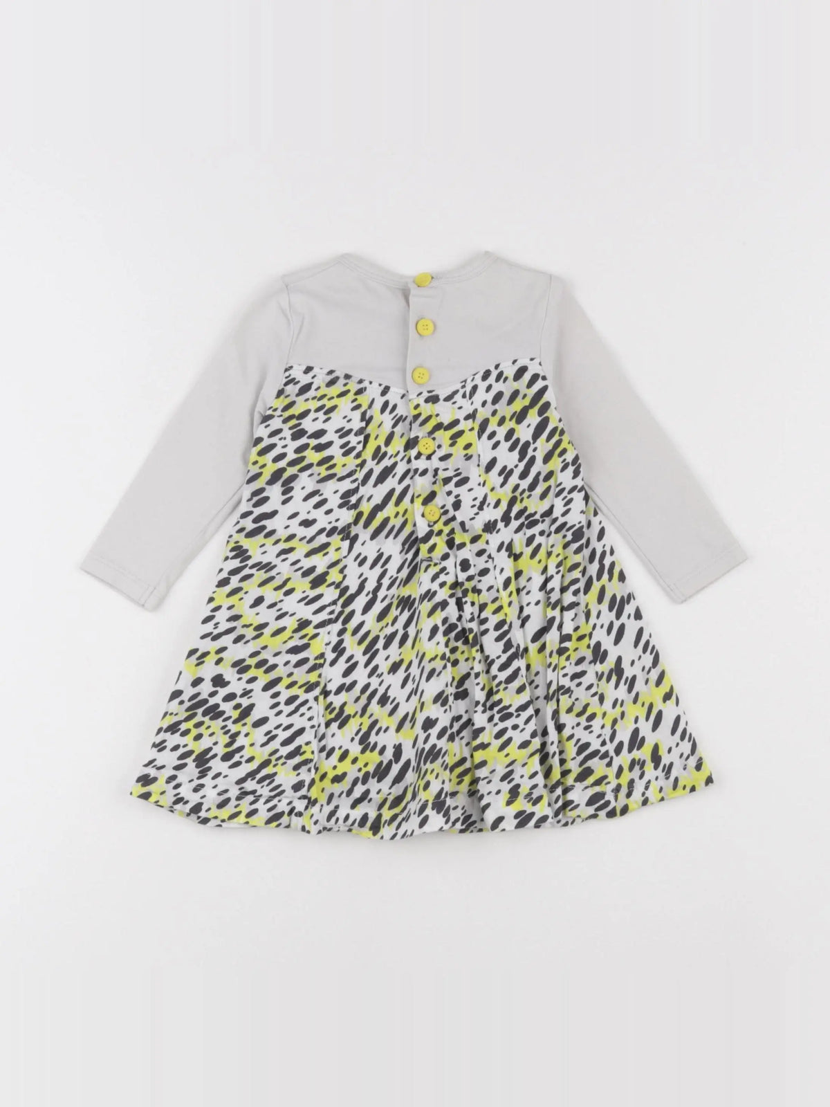 Kenzo - robe gris - 12 mois