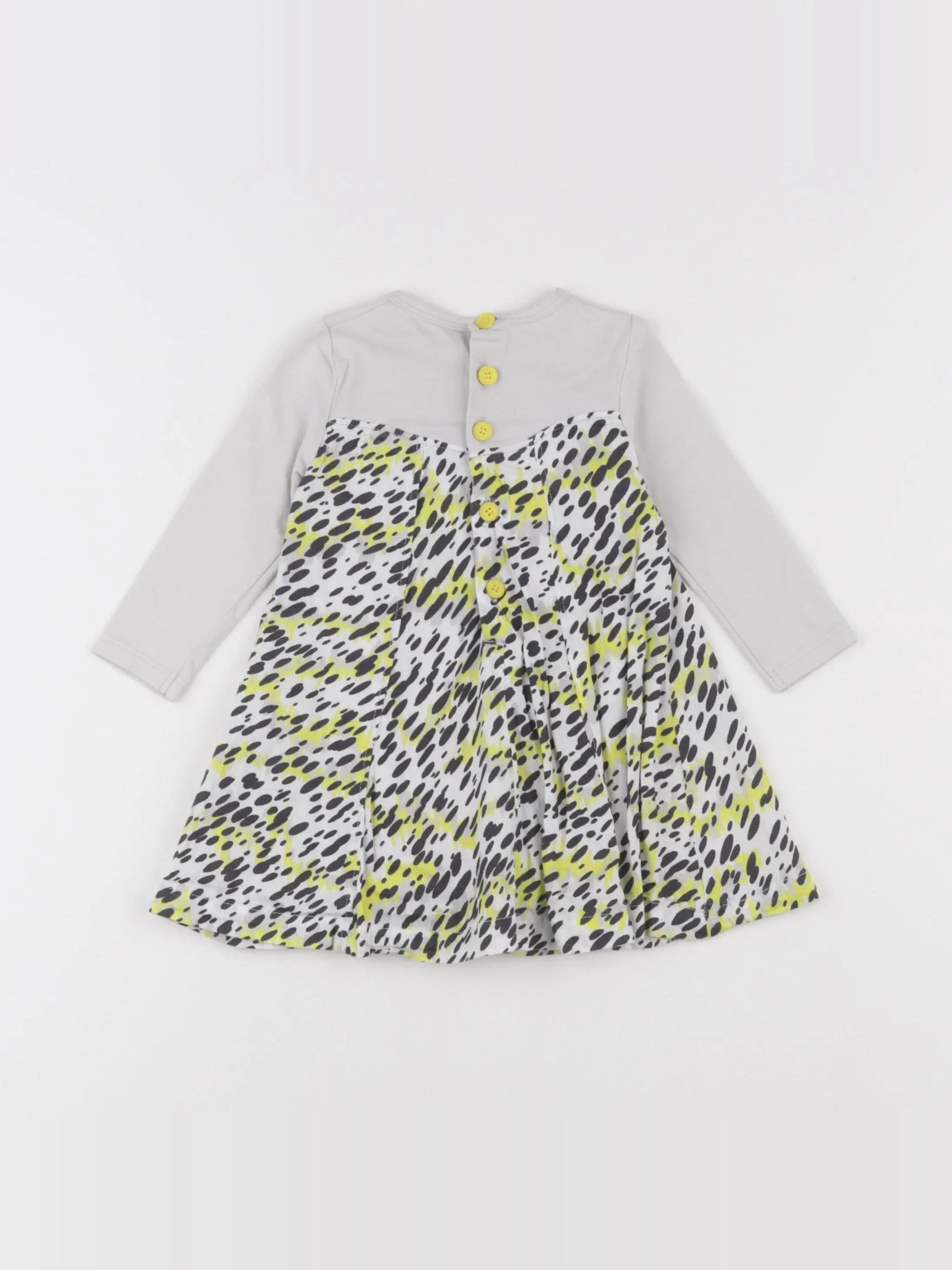 Kenzo - robe gris - 12 mois