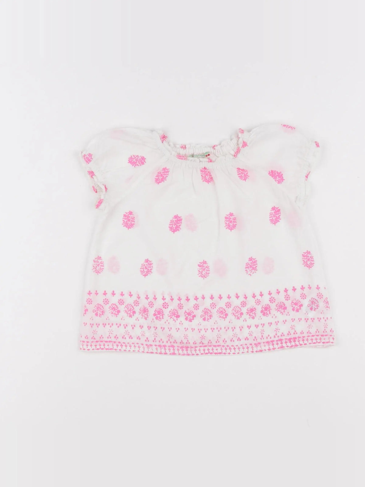 Bonpoint - blouse blanc - 12 mois