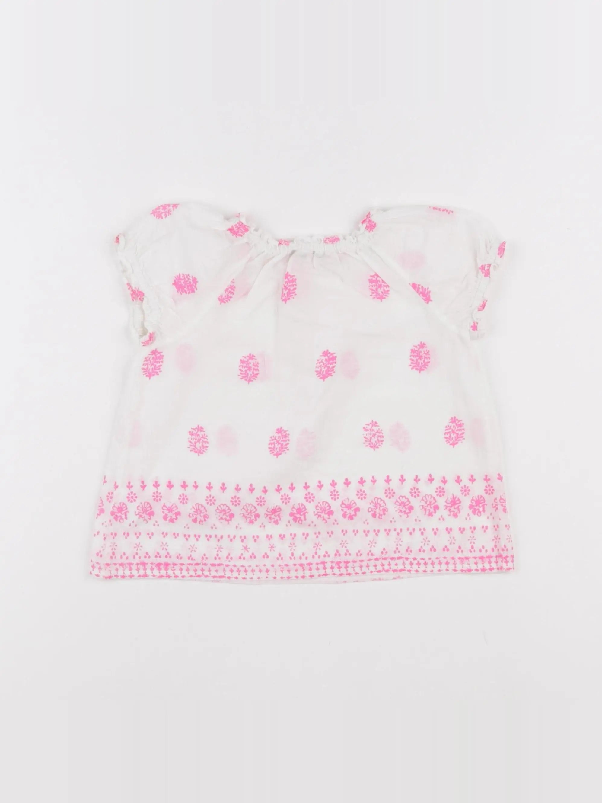 Bonpoint - blouse blanc - 12 mois