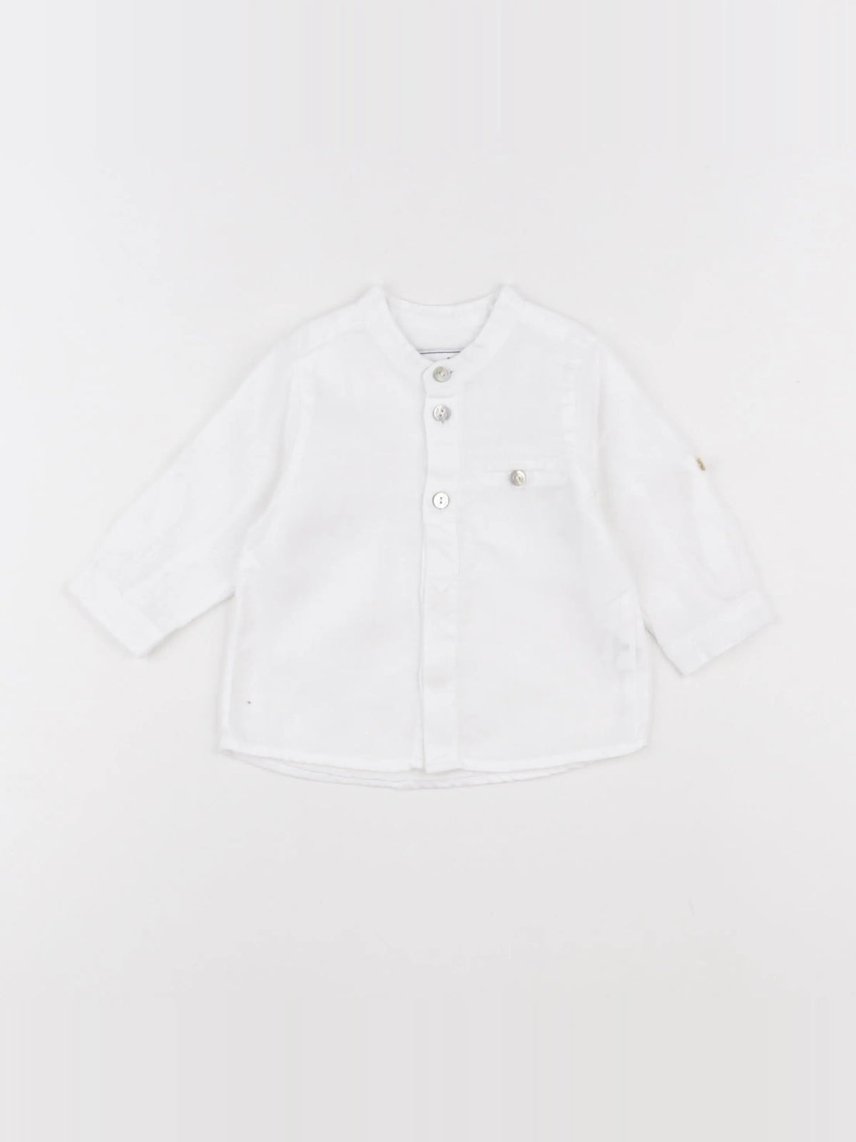 Tartine & Chocolat - chemise blanc - 6 mois