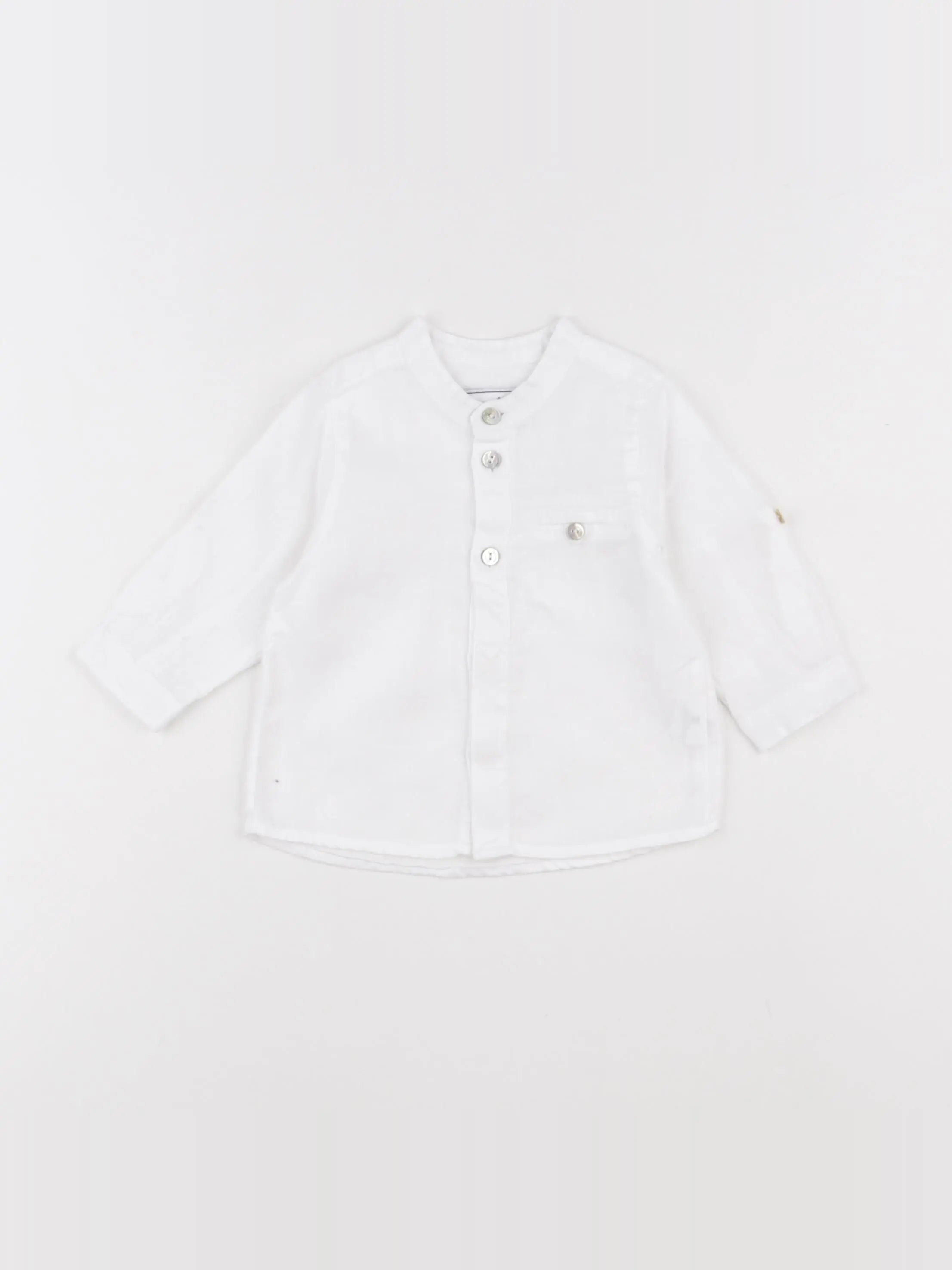 Tartine & Chocolat - chemise blanc - 6 mois