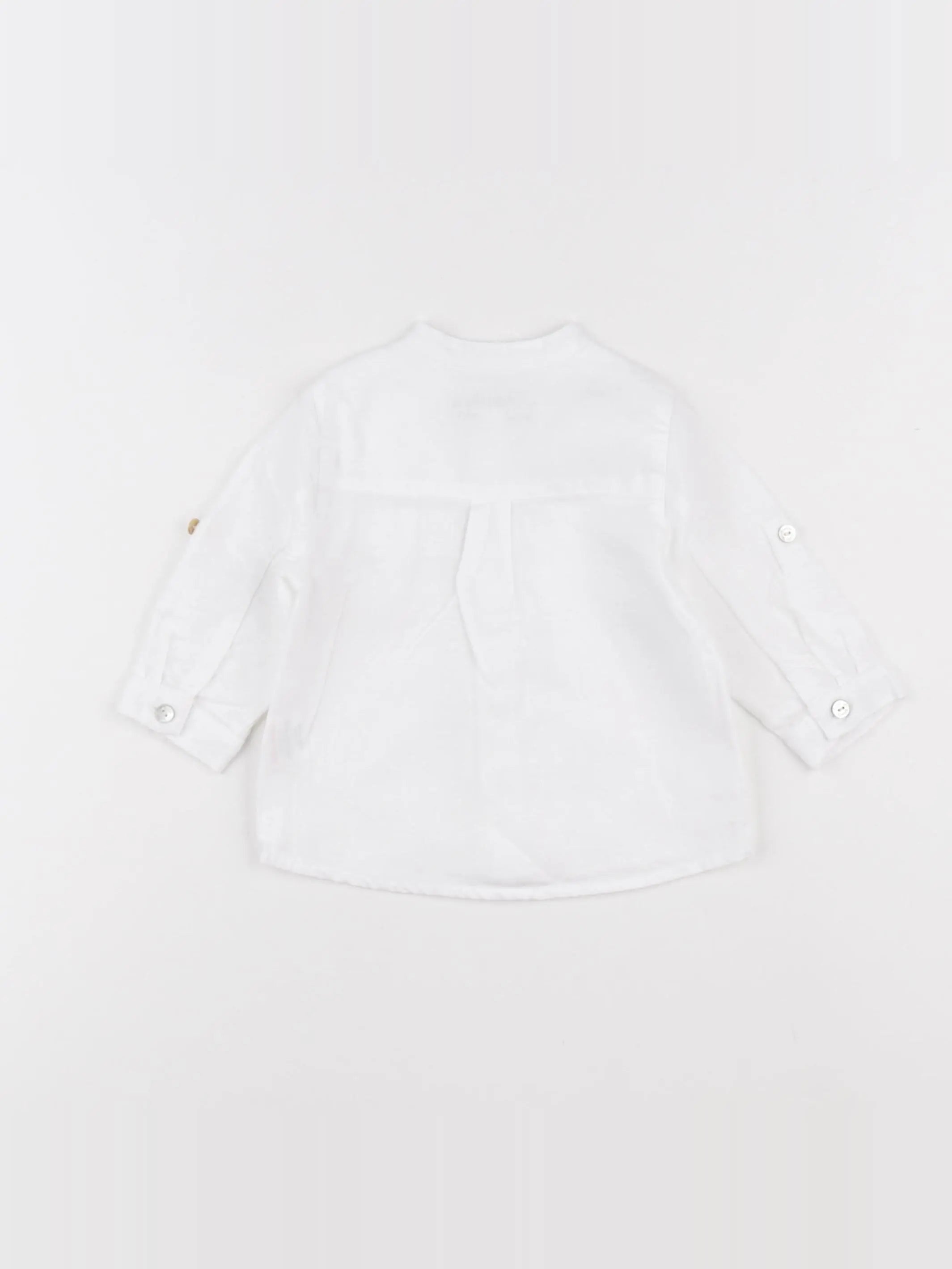Tartine & Chocolat - chemise blanc - 6 mois