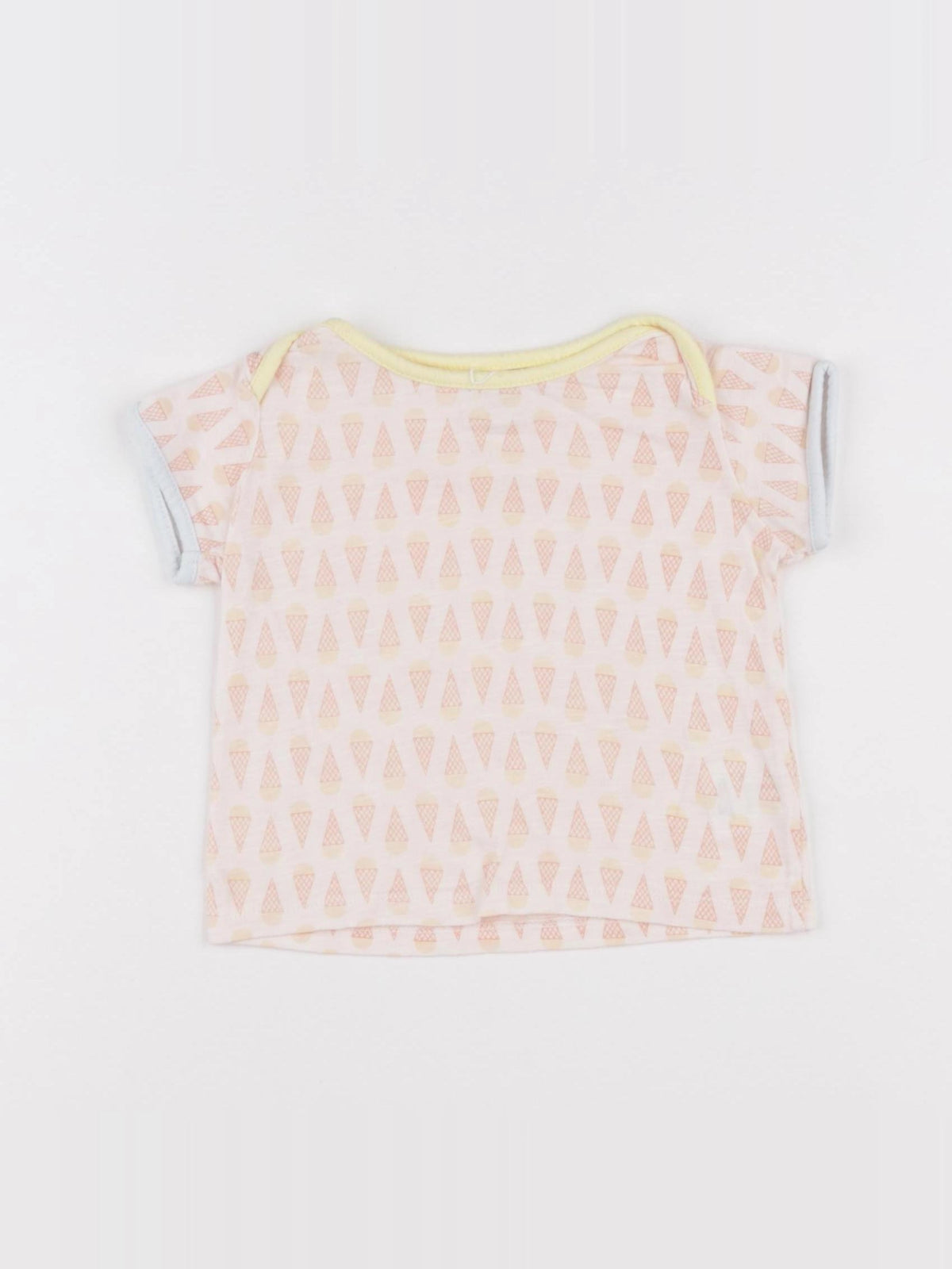 Blune - tee-shirt rose - 12 mois