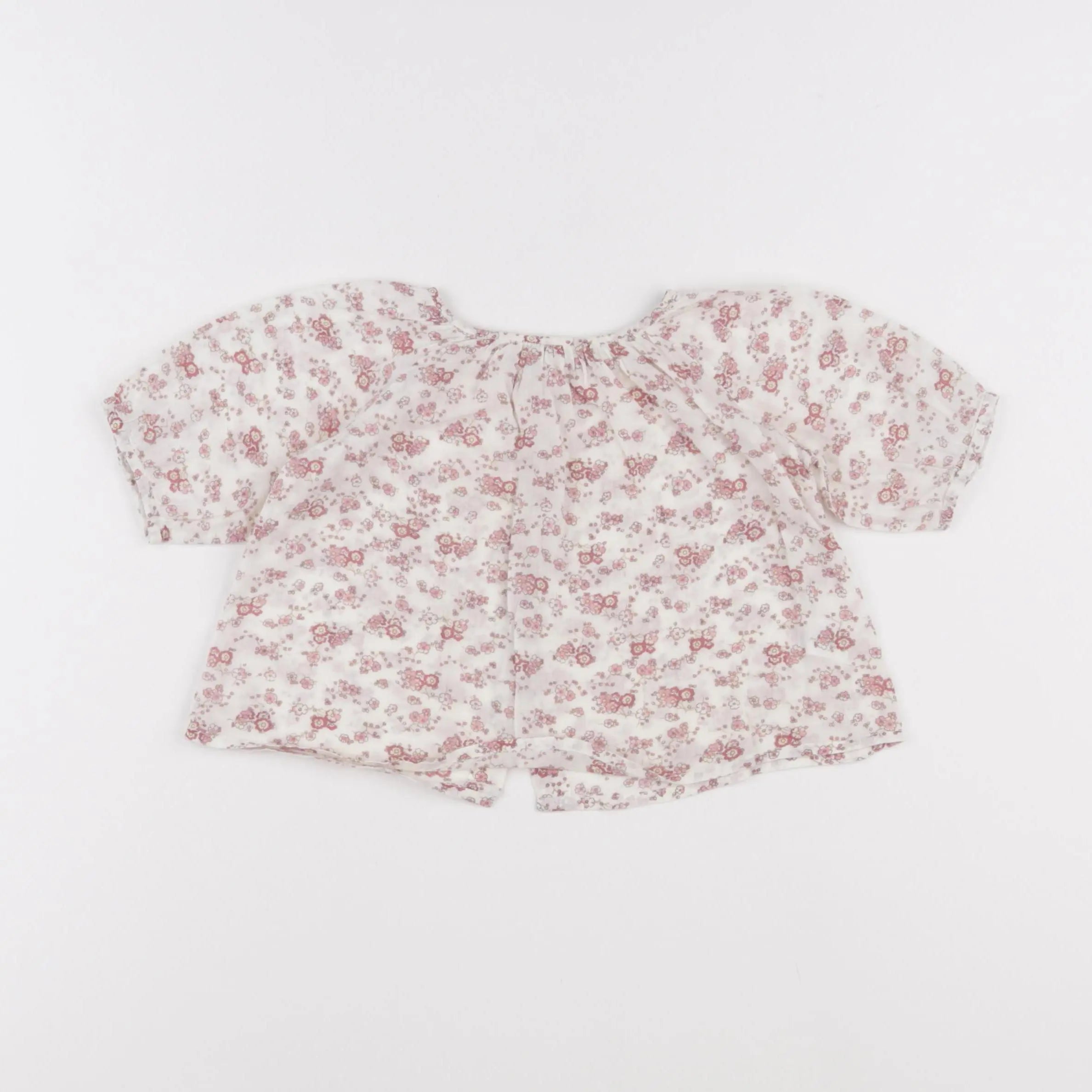 Bonpoint - blouse beige - 12 mois