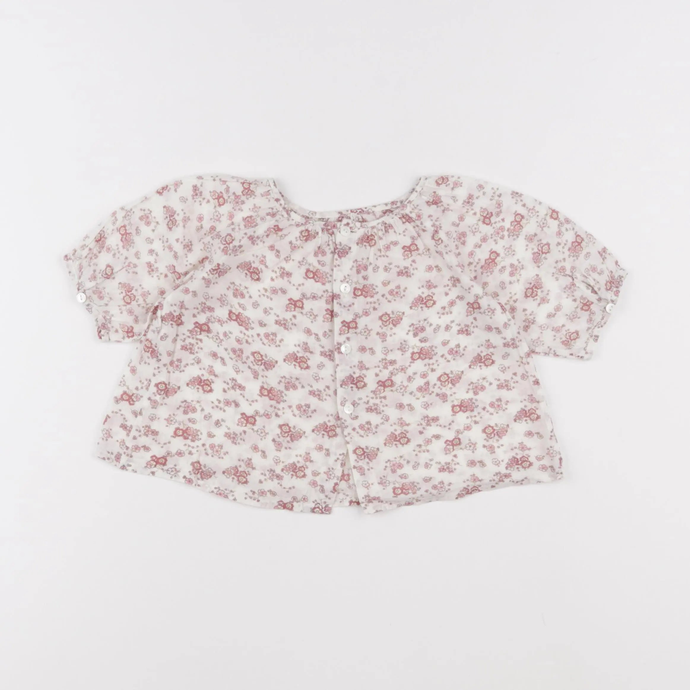 Bonpoint - blouse beige - 12 mois