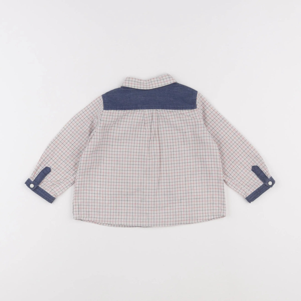 Bonpoint - chemise gris - 12 mois