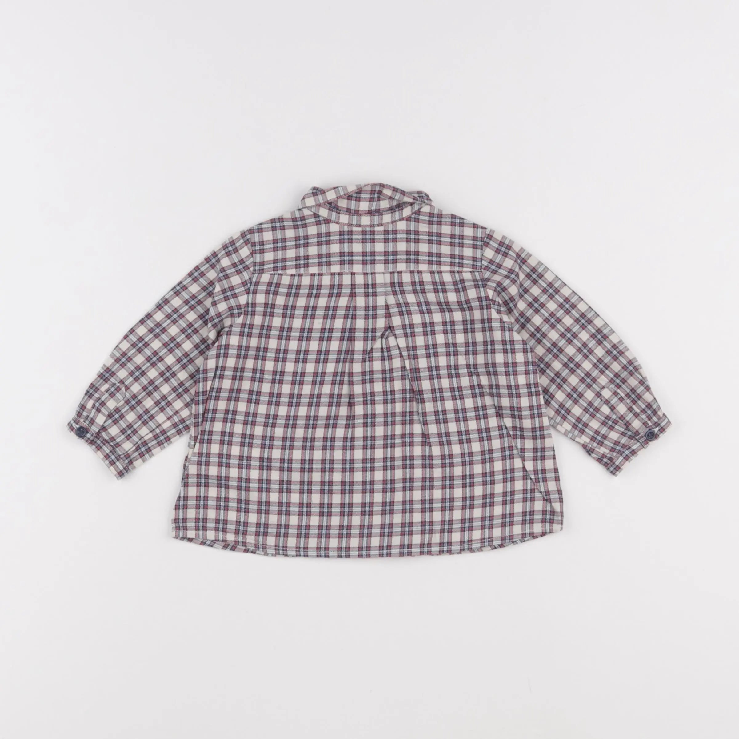 Bonpoint - chemise rouge - 6 mois