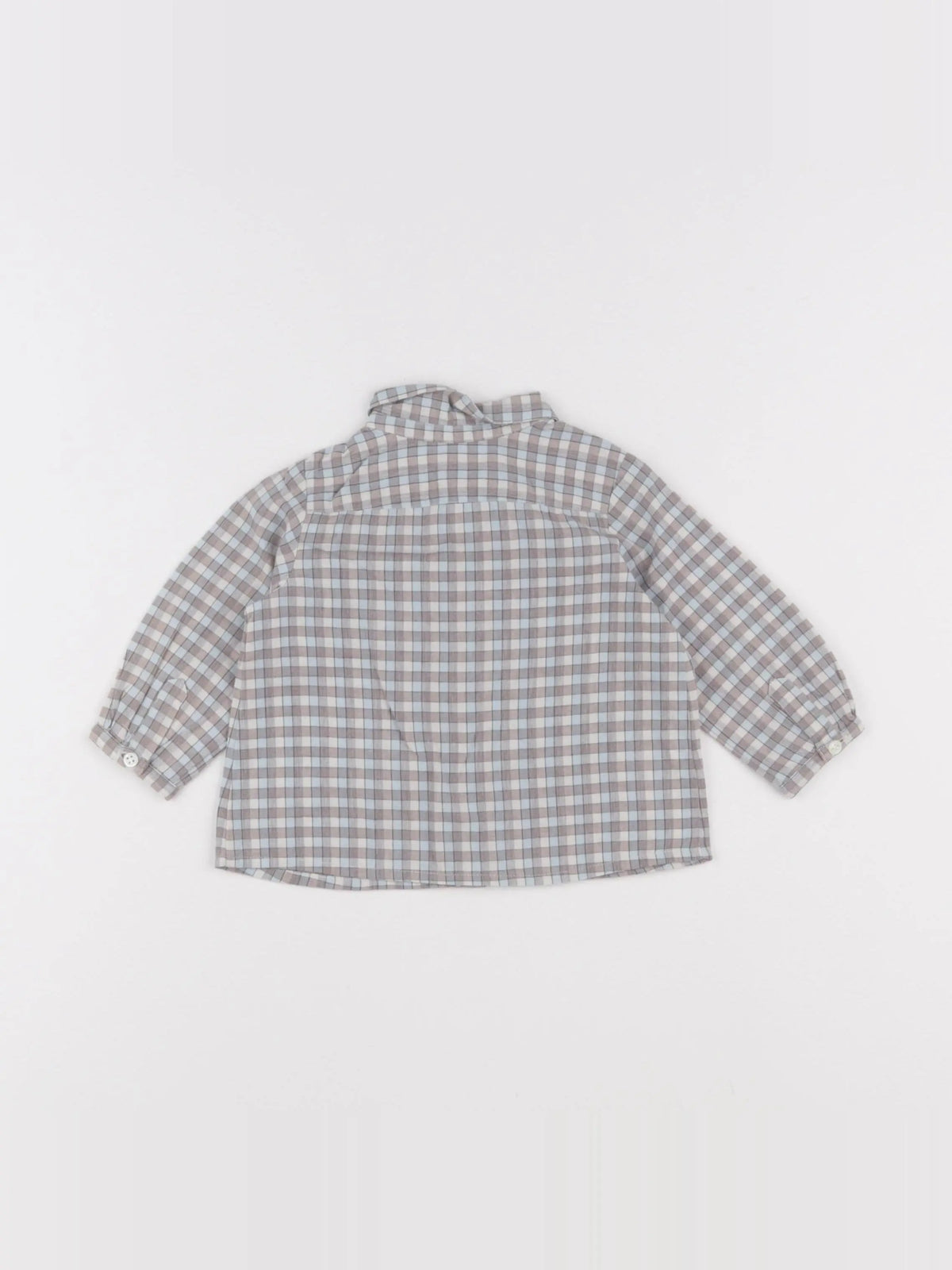 Bonpoint - chemise bleu - 6 mois