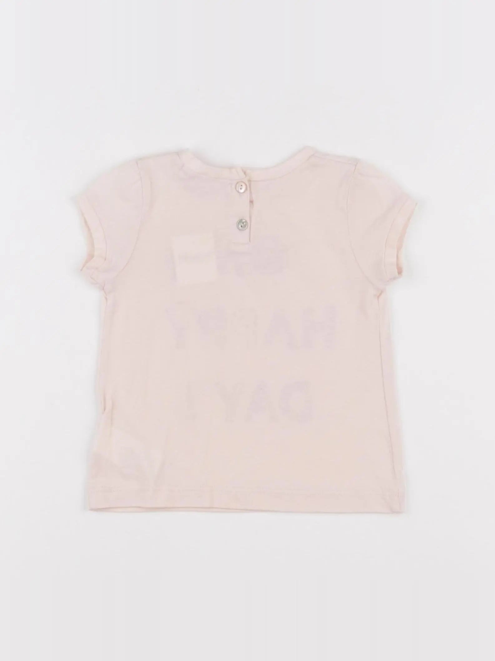Bonpoint - tee-shirt rose - 6 mois