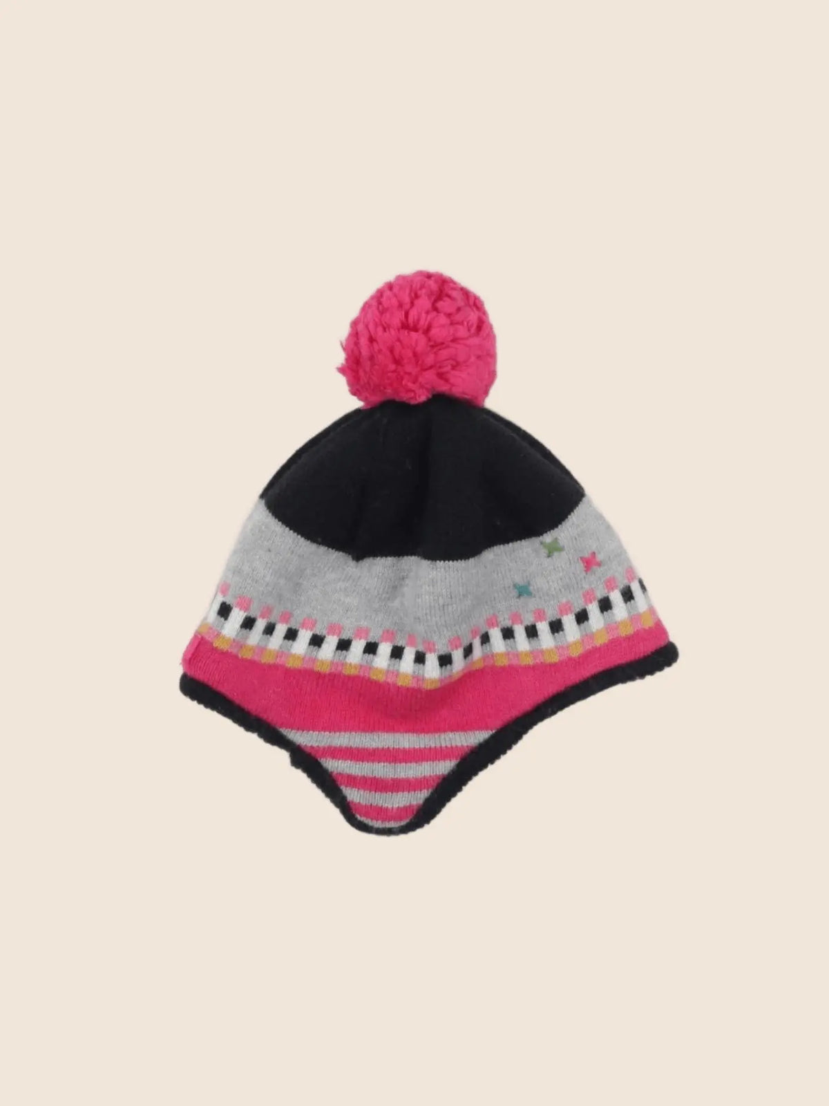 Catimini - bonnet multicolore - 3/6 mois
