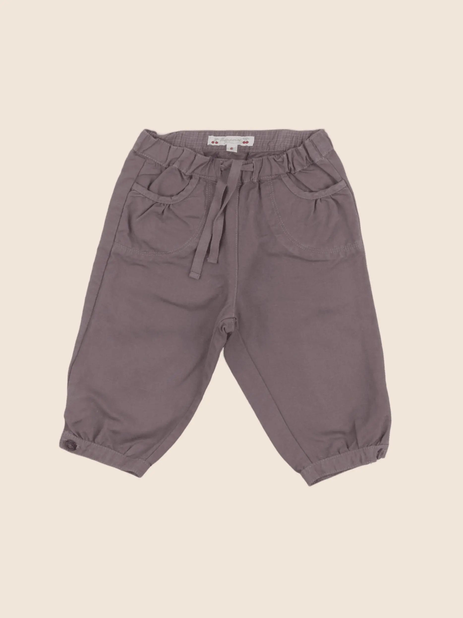 Bonpoint - pantalon gris - 6 mois