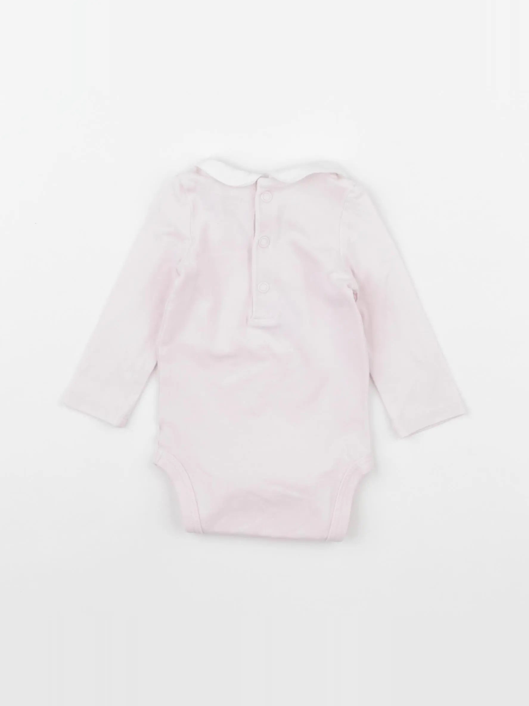 Obaïbi - body à col rose - 3 mois