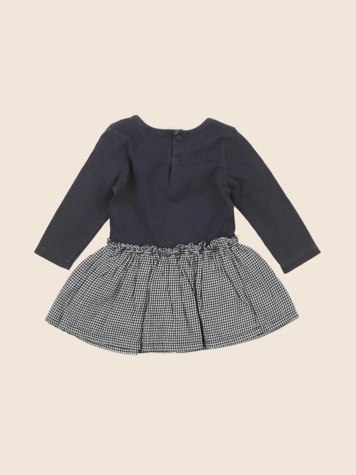 Absorba - robe gris - 6 mois