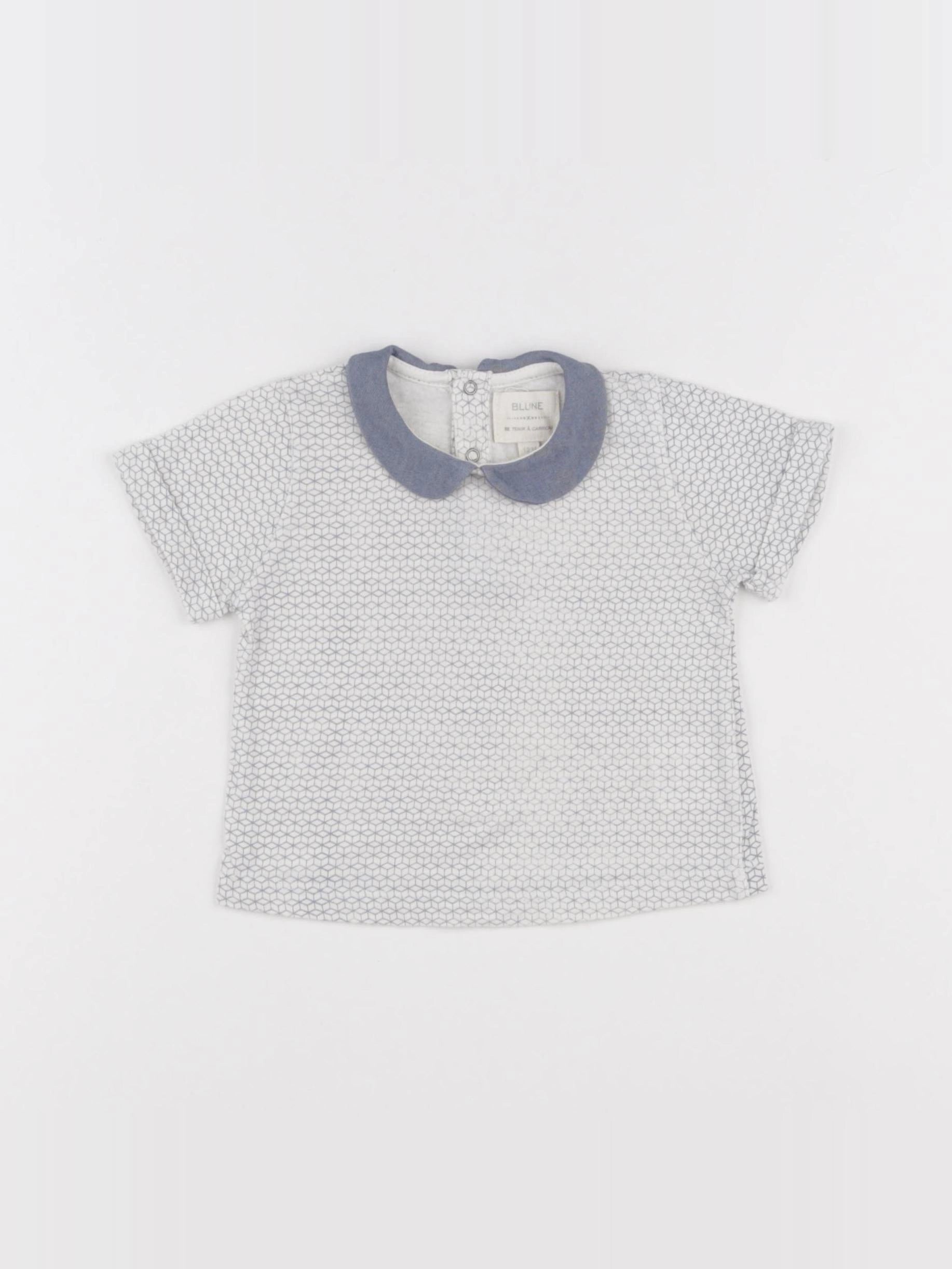 Blune - tee-shirt blanc - 12 mois