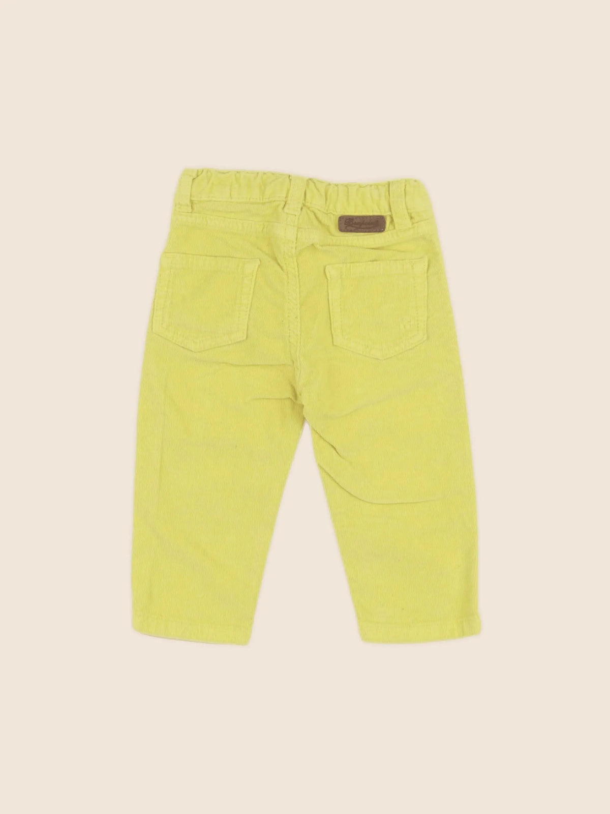 Bonpoint - pantalon jaune - 6 mois