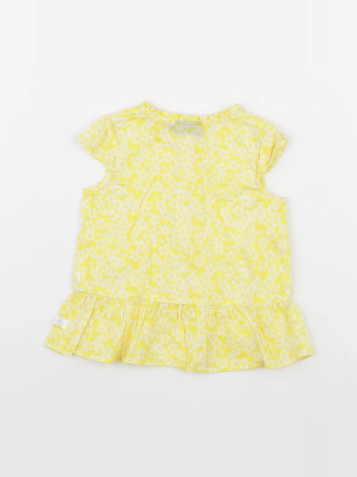 Sergent Major - blouse jaune - 6 mois