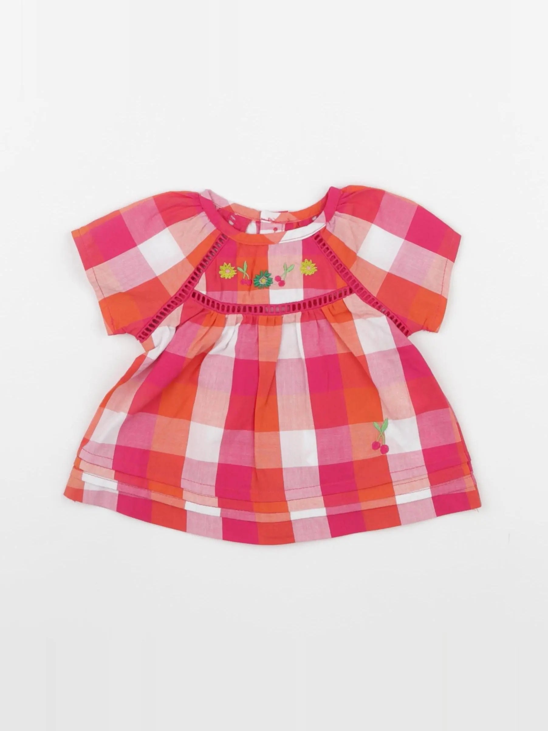 DPAM - blouse rose - 3 mois