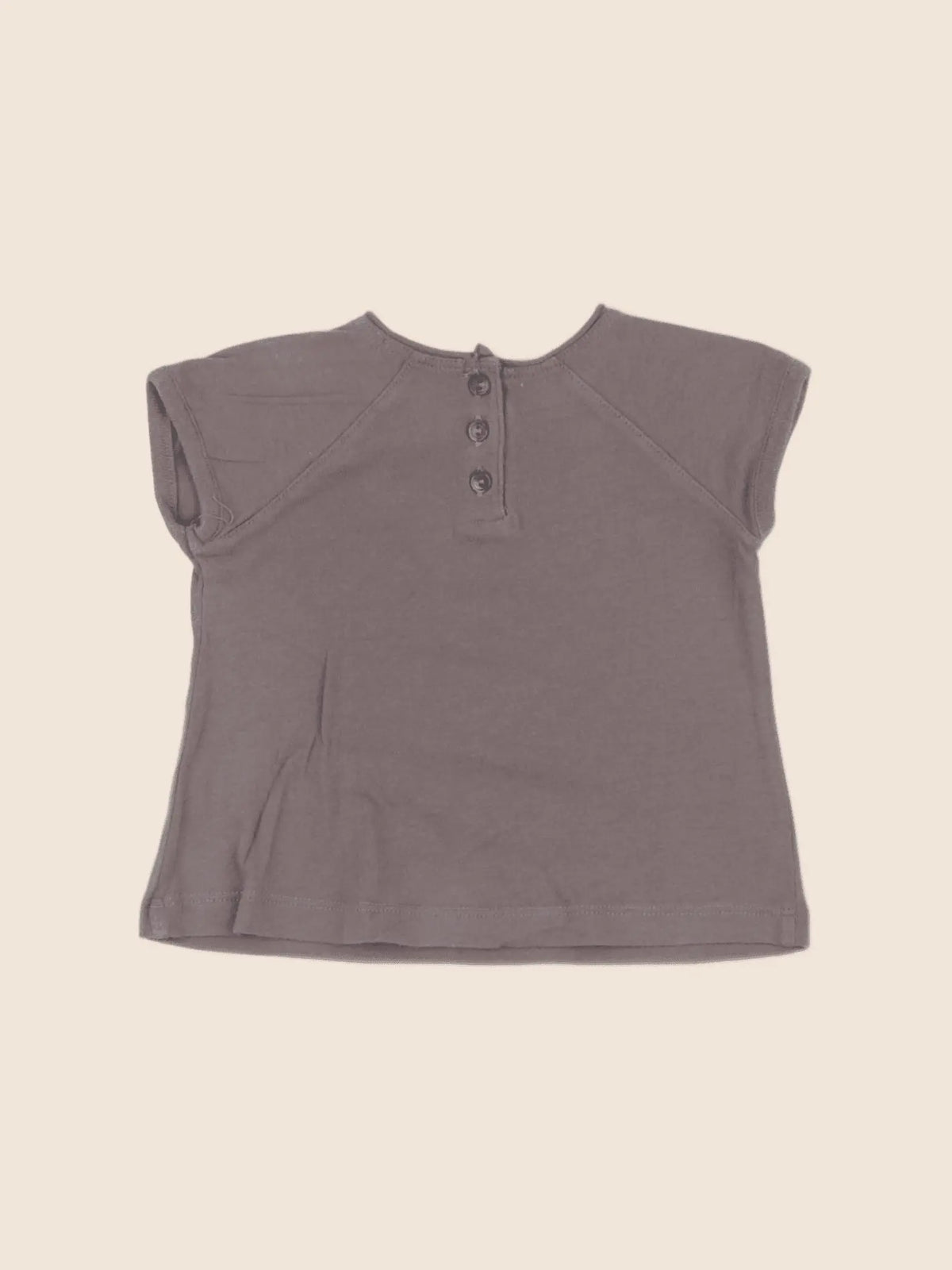 Bonpoint - tee-shirt marron - 3 mois
