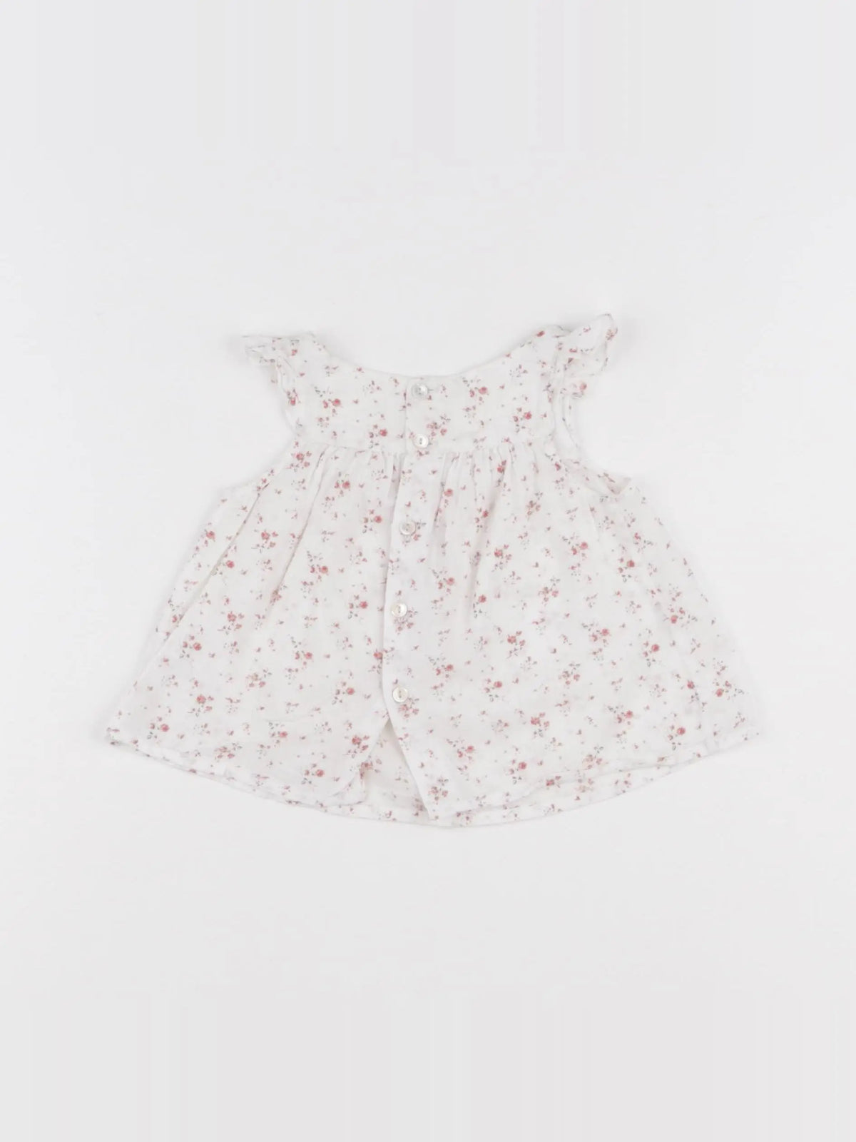 Bonpoint - blouse blanc - 3 mois