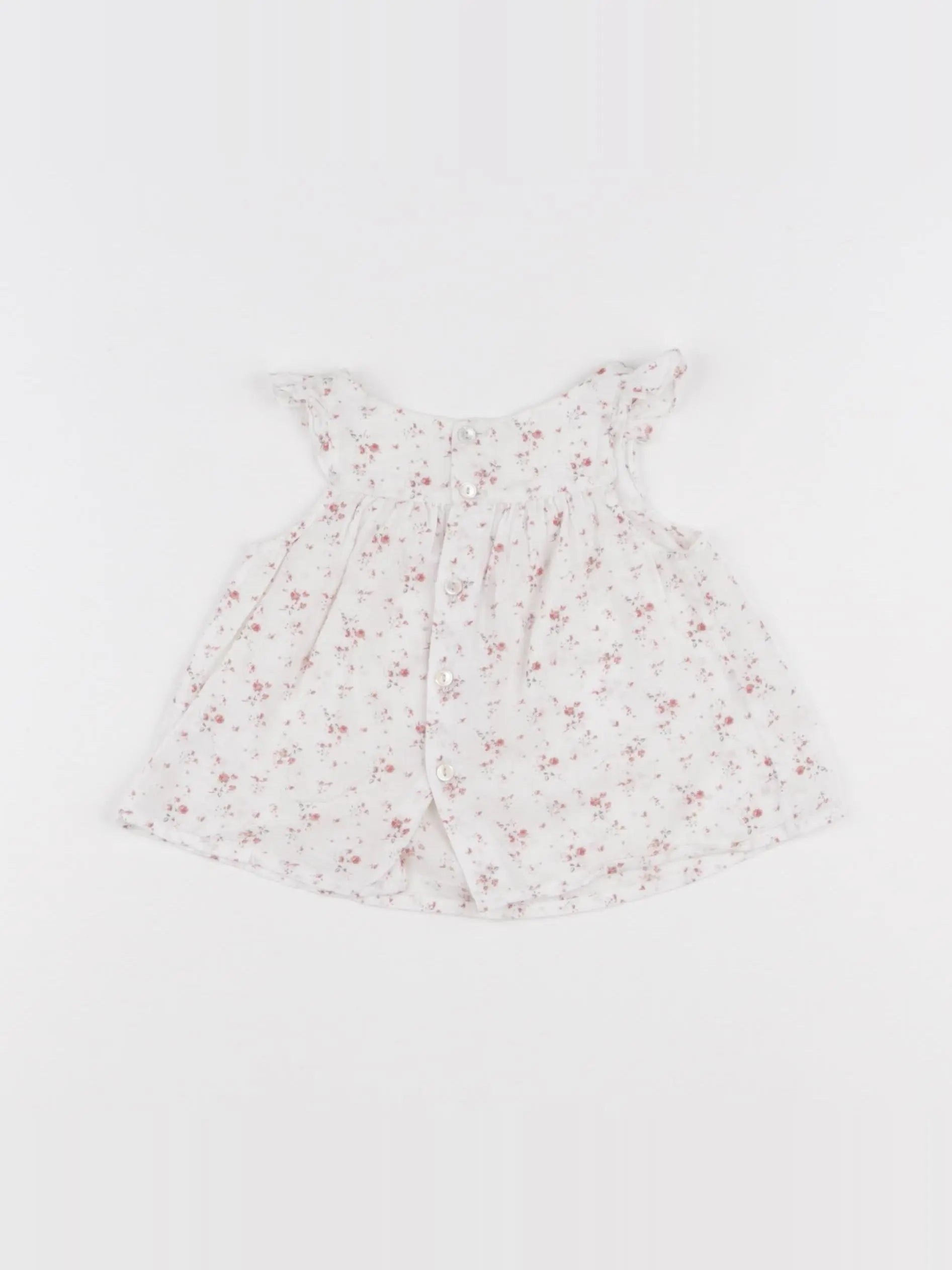 Bonpoint - blouse blanc - 3 mois