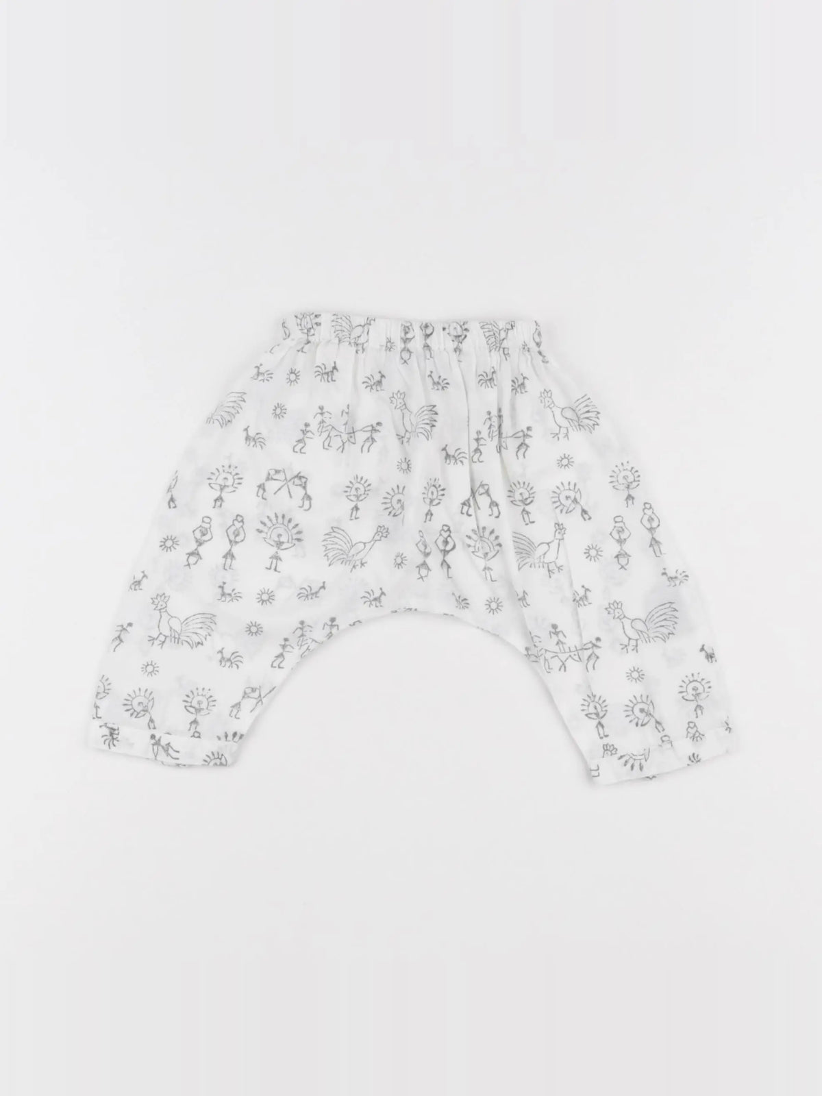 Nana Ki - sarouel blanc - 3 mois