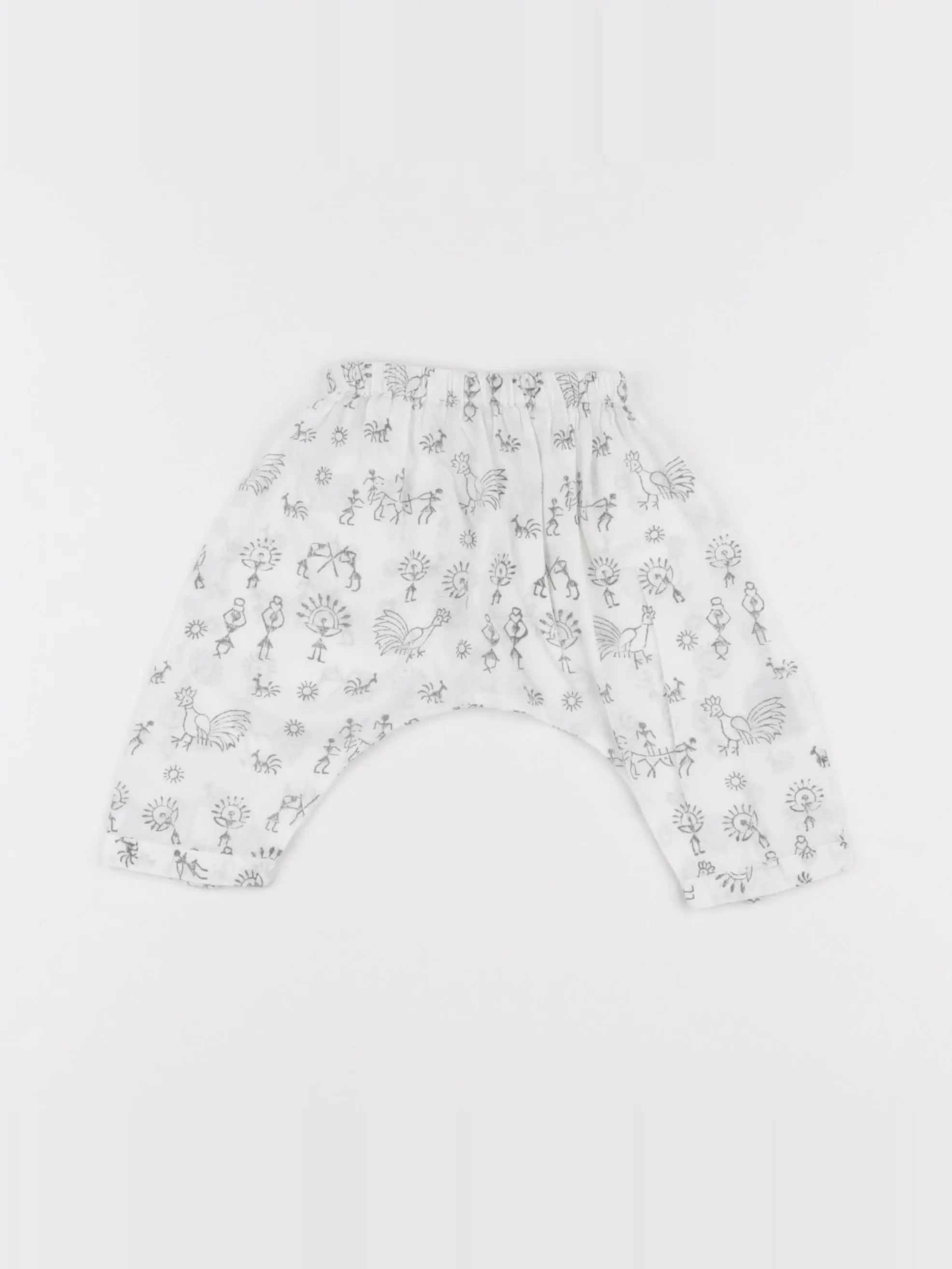 Nana Ki - sarouel blanc - 3 mois