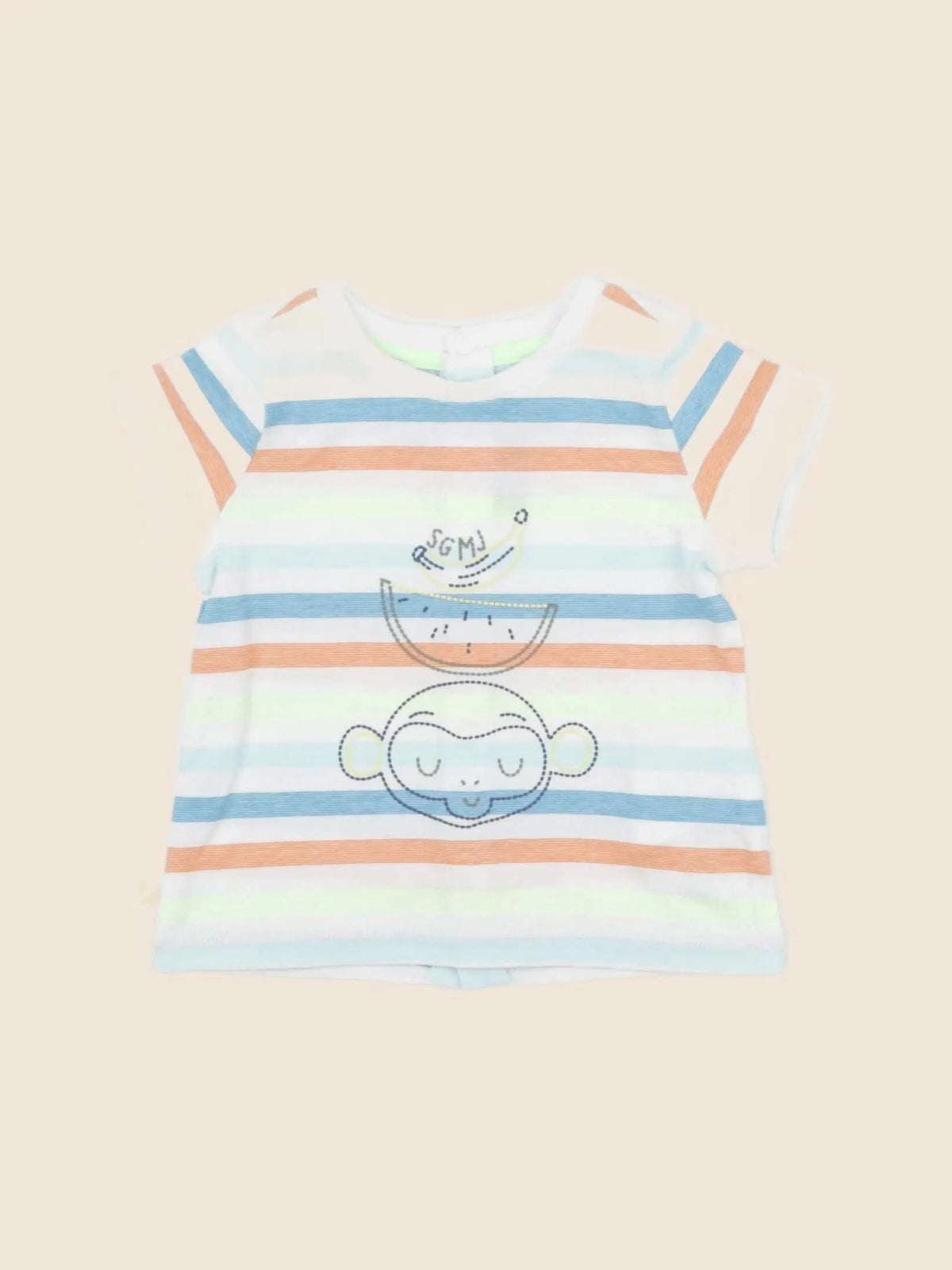Sergent Major - tee-shirt multicolore - 6 mois