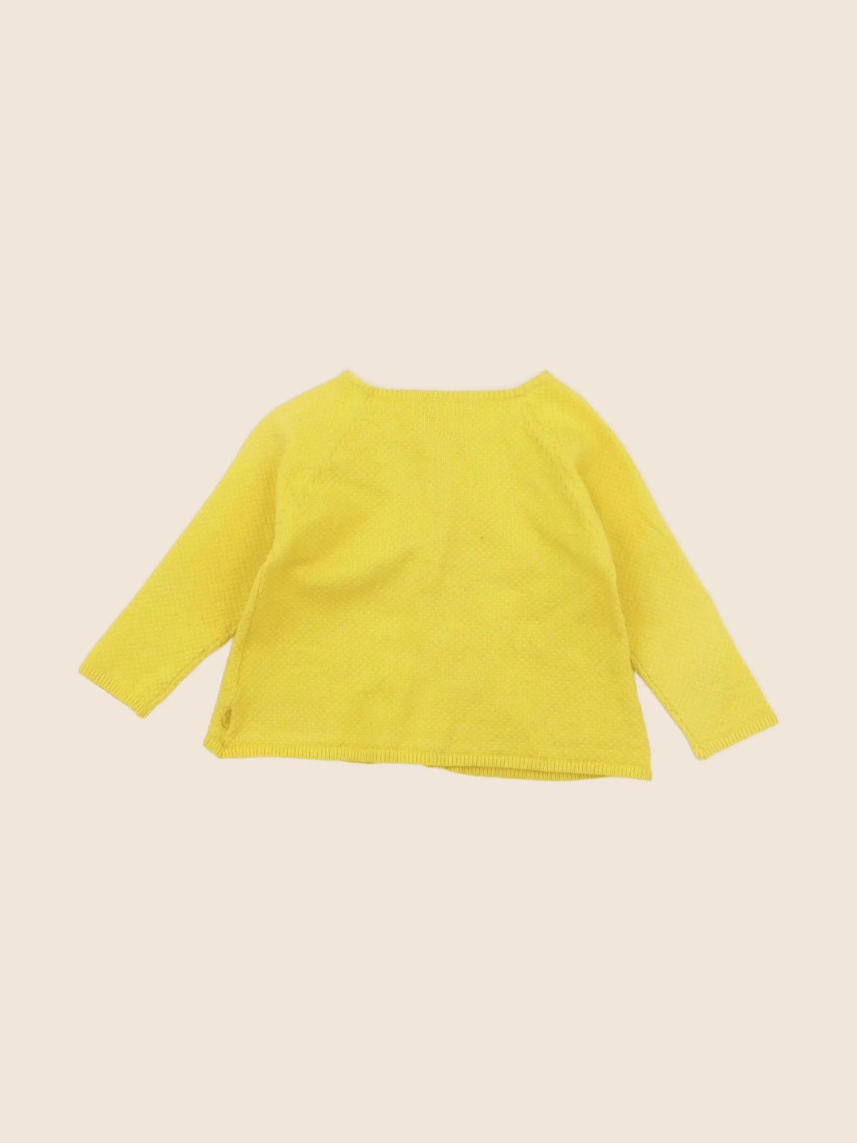 Obaïbi - gilet jaune - 6 mois