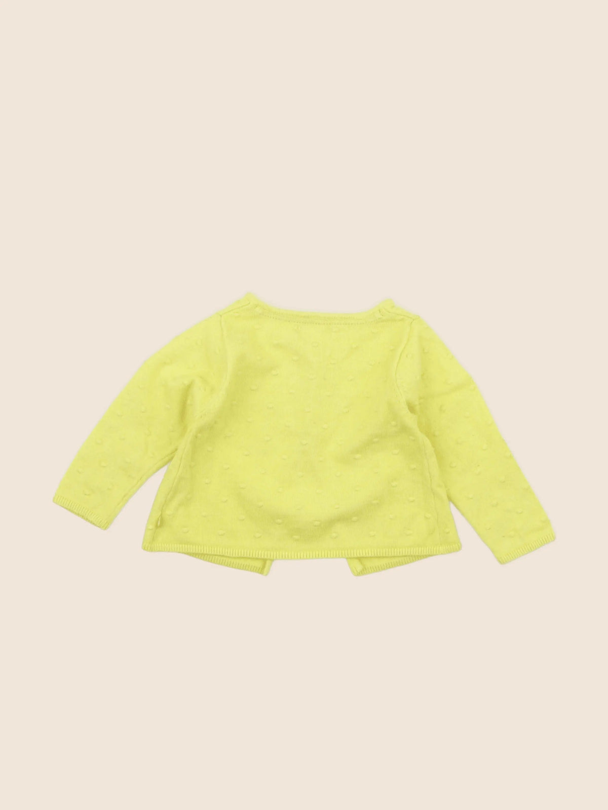 Obaïbi - gilet jaune - 9 mois