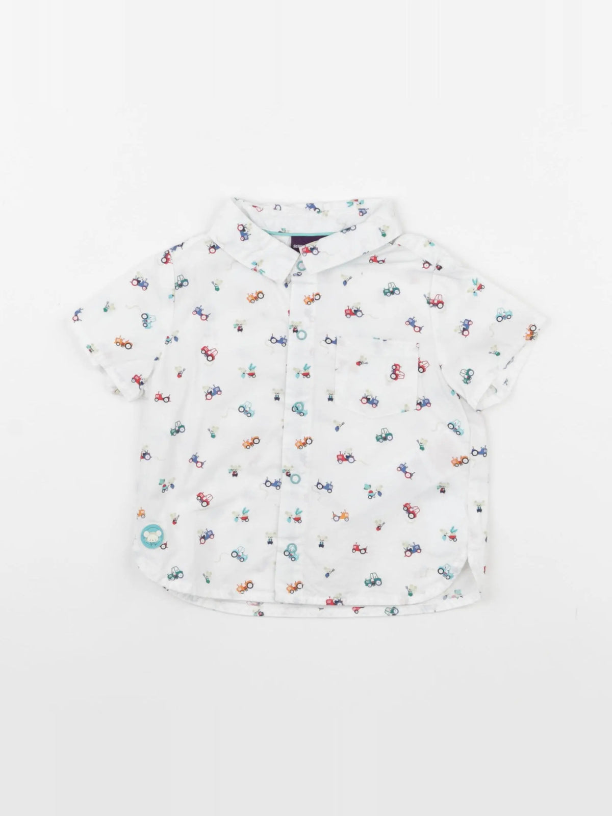 Sergent Major - chemise blanc - 12 mois