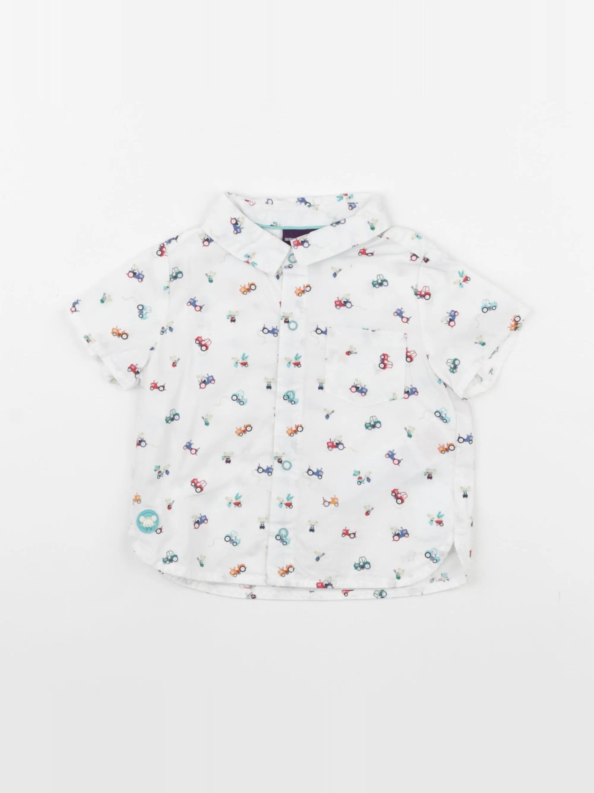 Sergent Major - chemise blanc - 12 mois