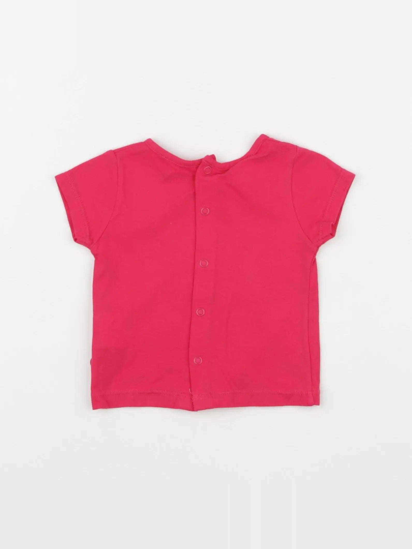 Obaïbi - tee-shirt rose - 3 mois
