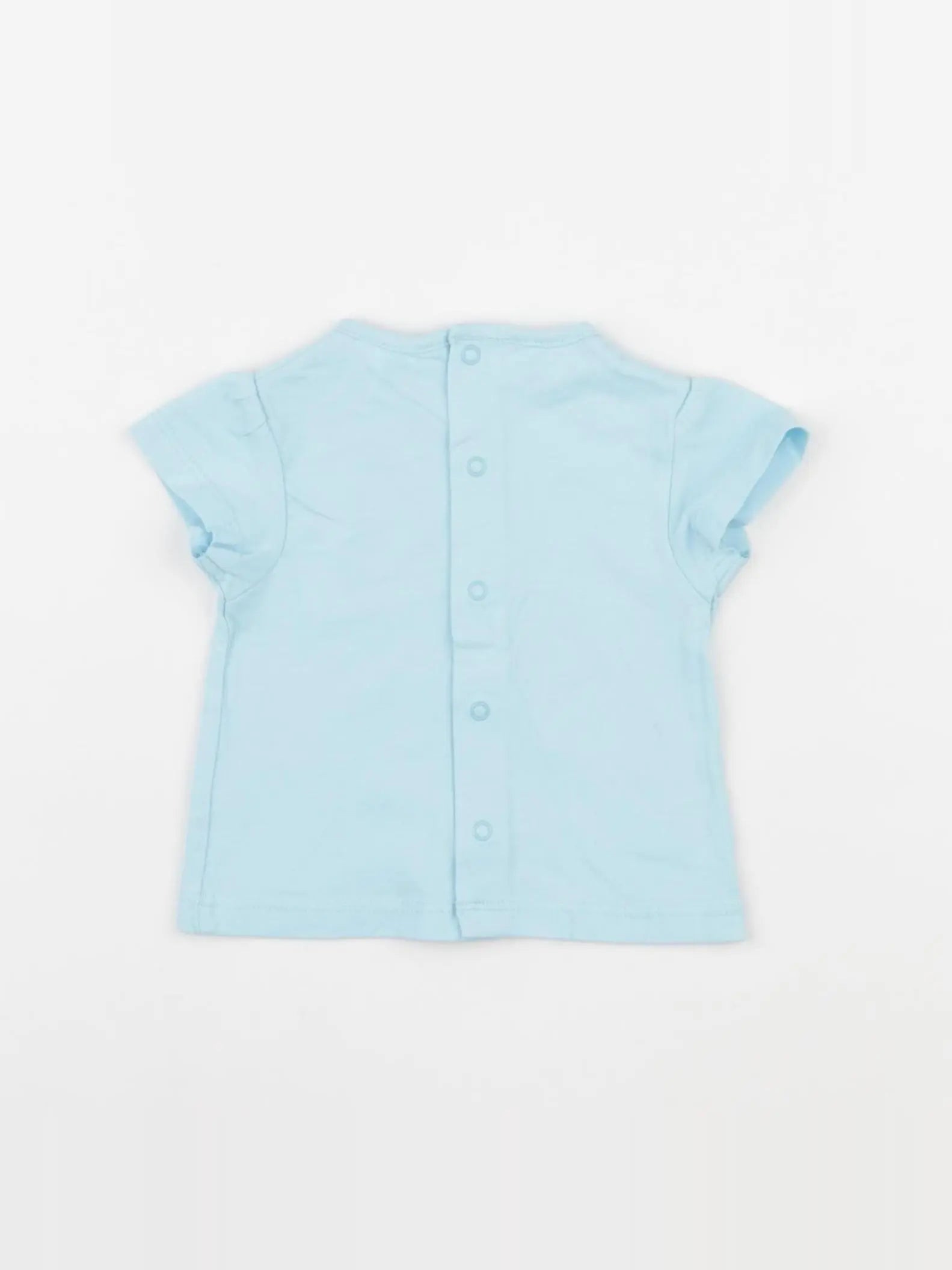 Obaïbi - tee-shirt bleu - 3 mois