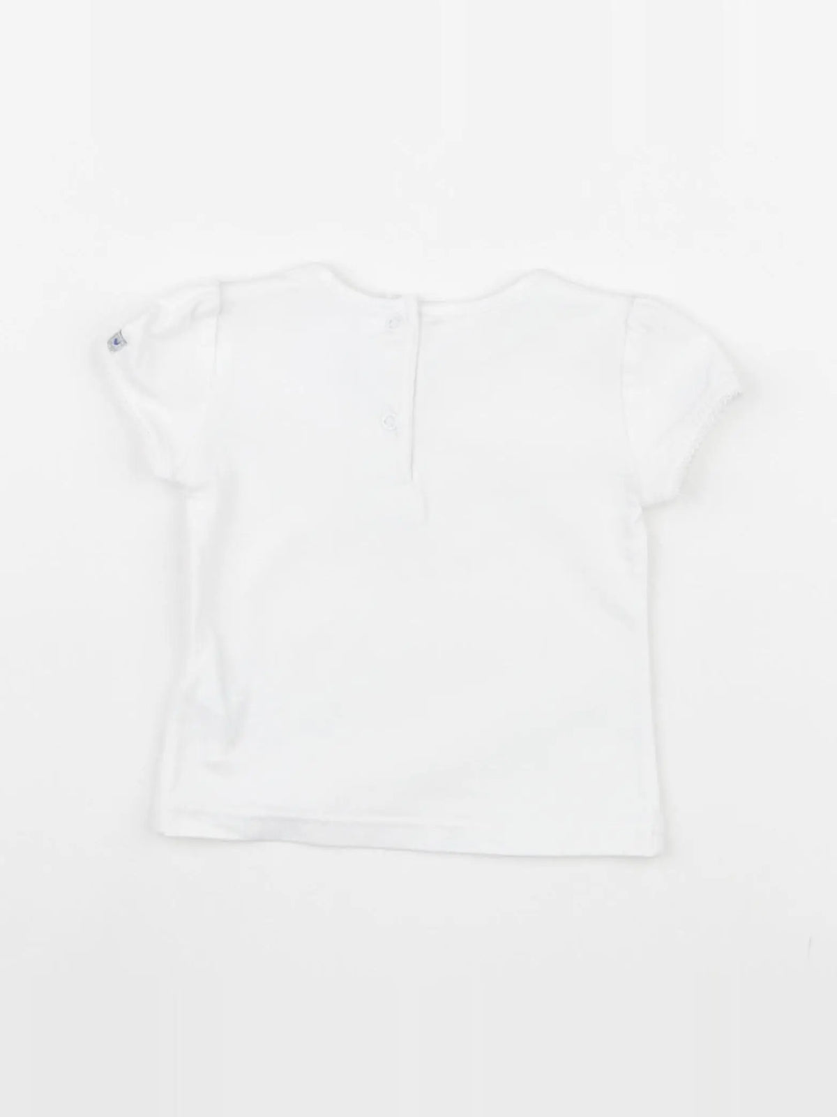 Absorba - tee-shirt blanc - 6 mois
