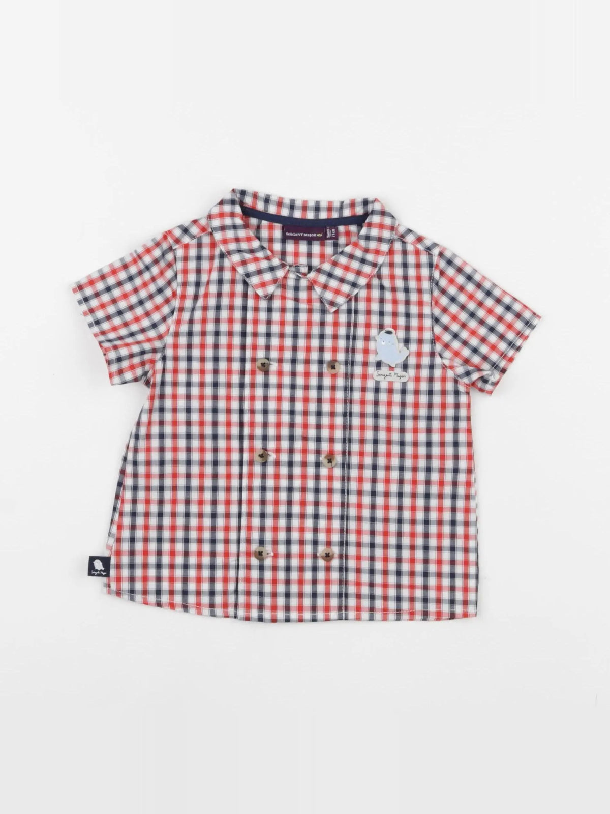 DPAM - chemise multicolore - 9 mois