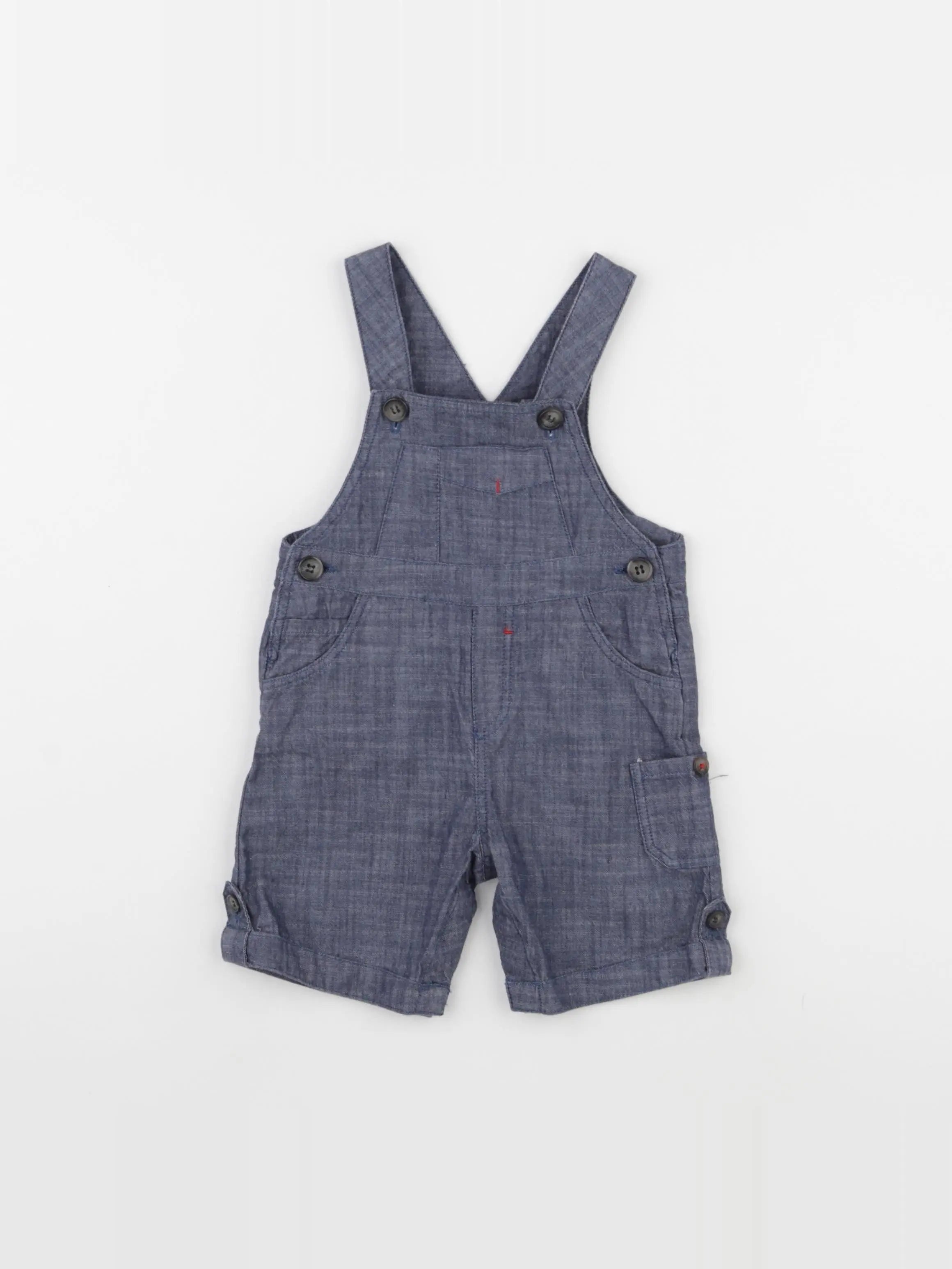 Tartine & Chocolat - salopette bleu - 12 mois