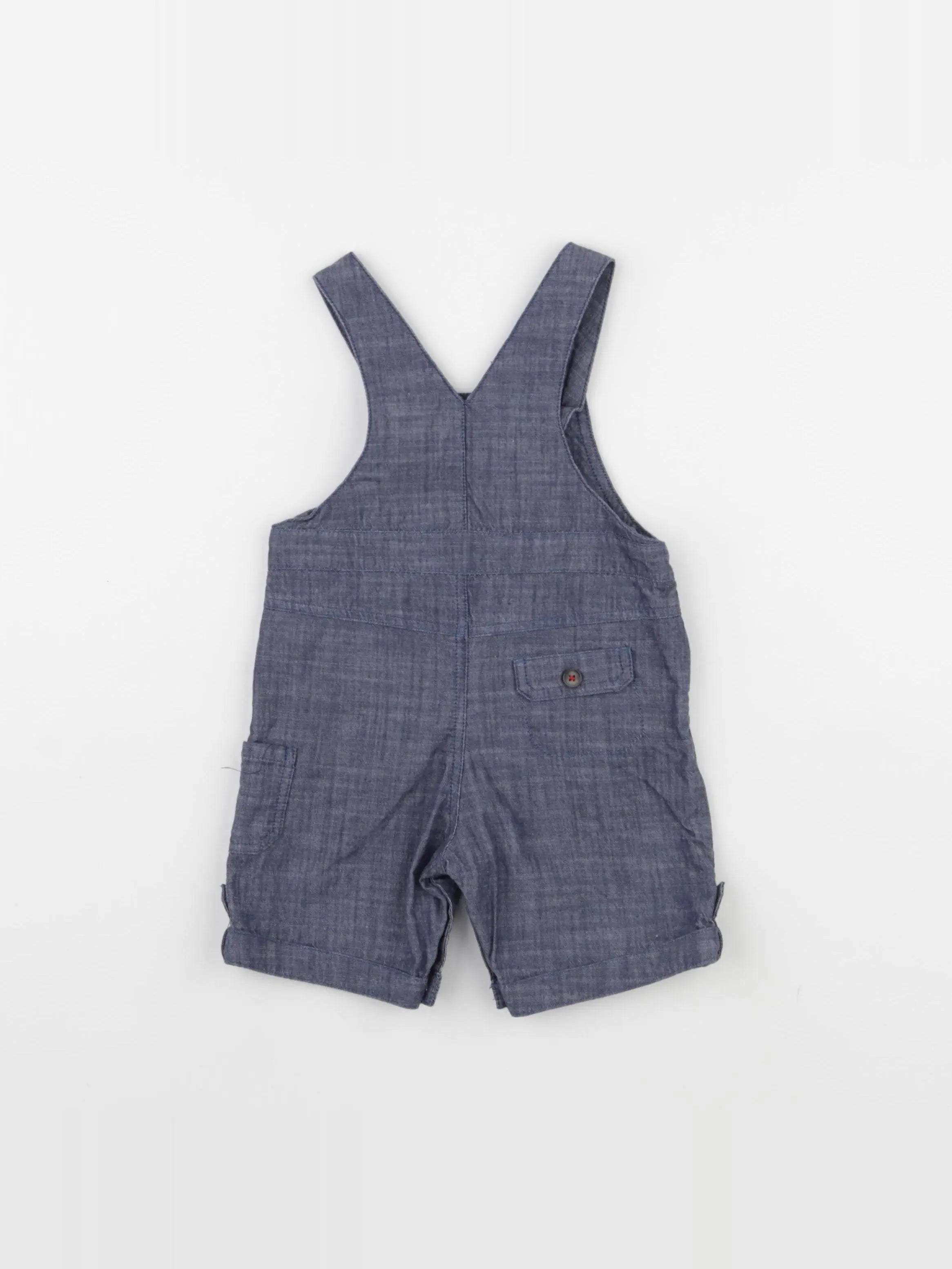 Tartine & Chocolat - salopette bleu - 12 mois
