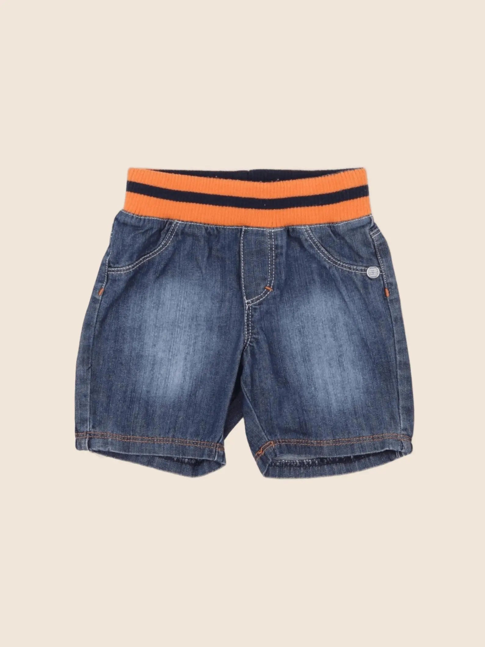 Absorba - short bleu - 6 mois