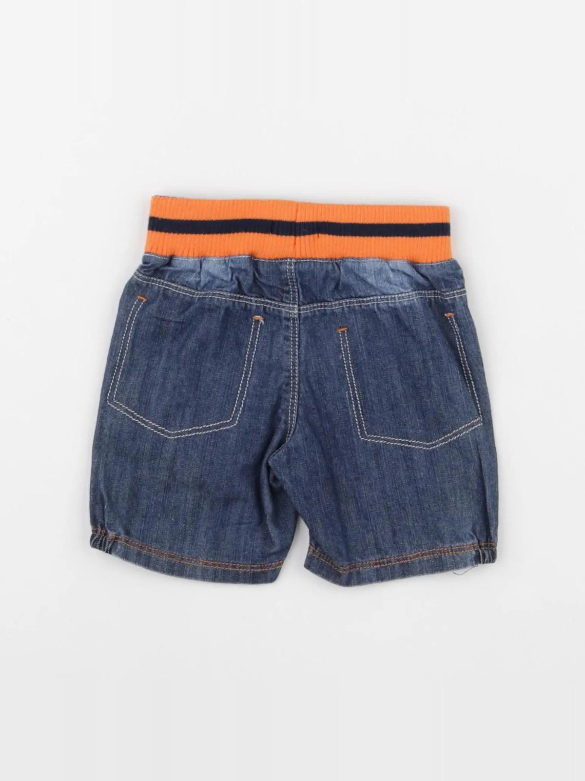 Absorba - short bleu - 6 mois
