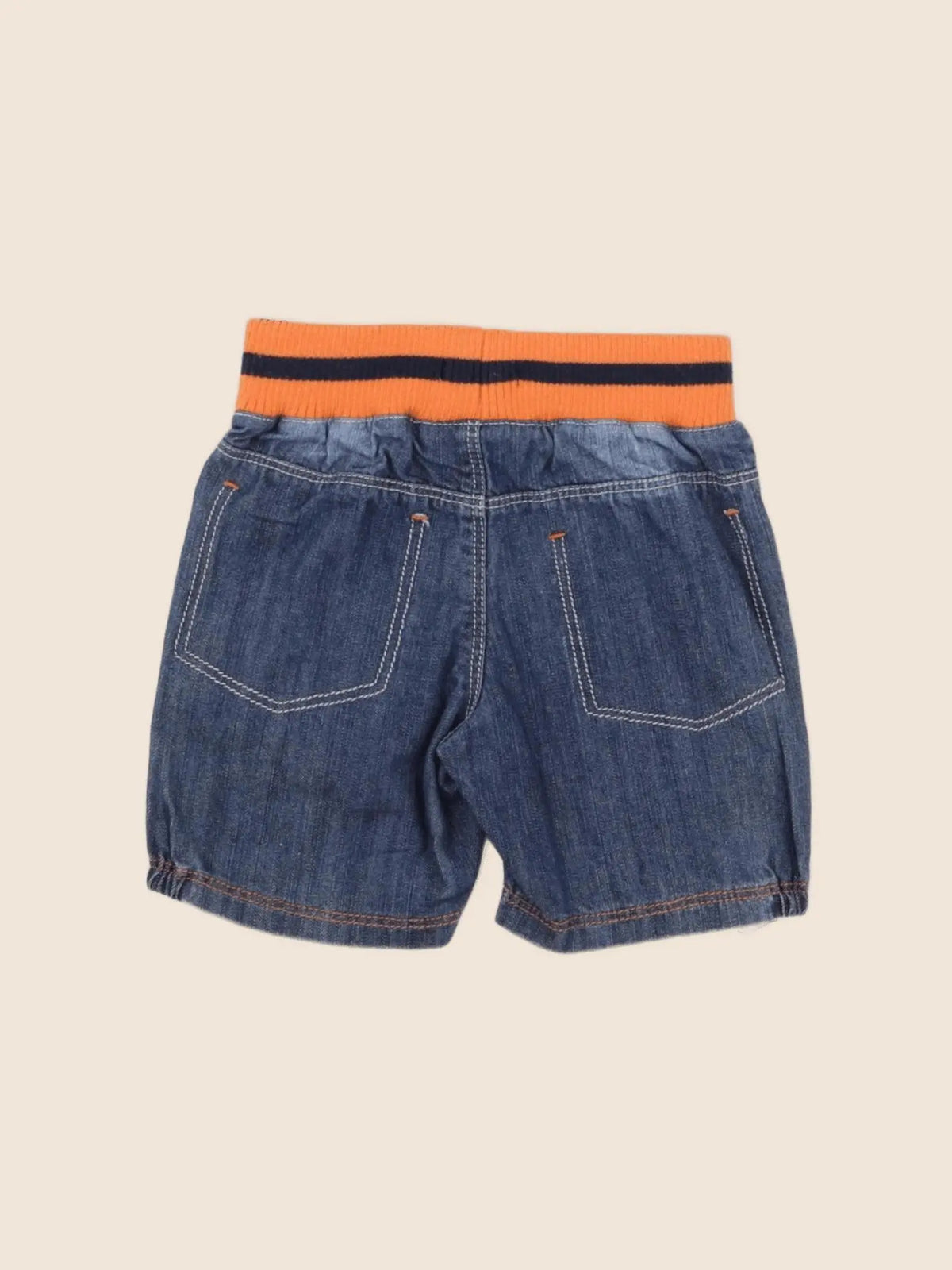 Absorba - short bleu - 6 mois