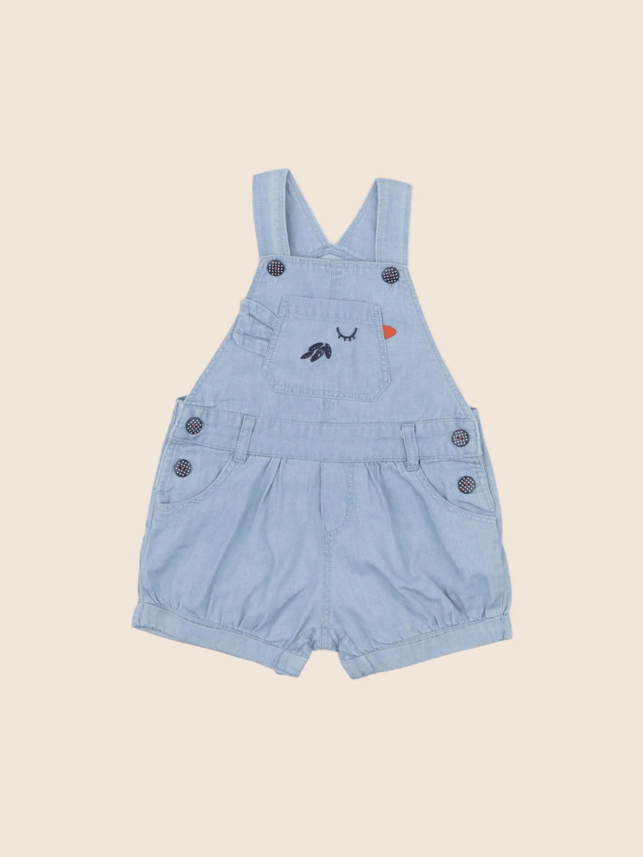 Catimini - salopette bleu - 12 mois