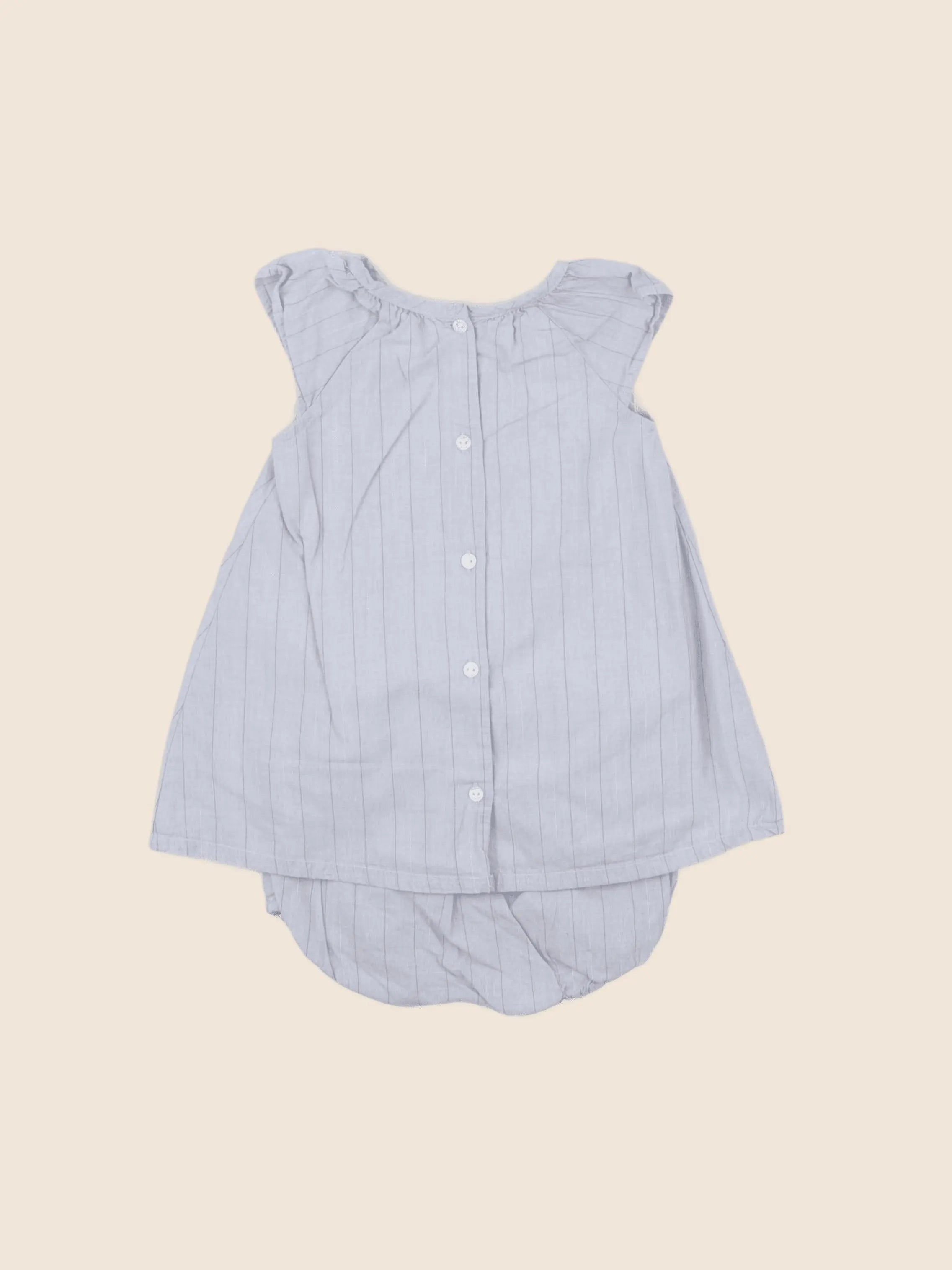 Absorba - robe bleu - 9 mois
