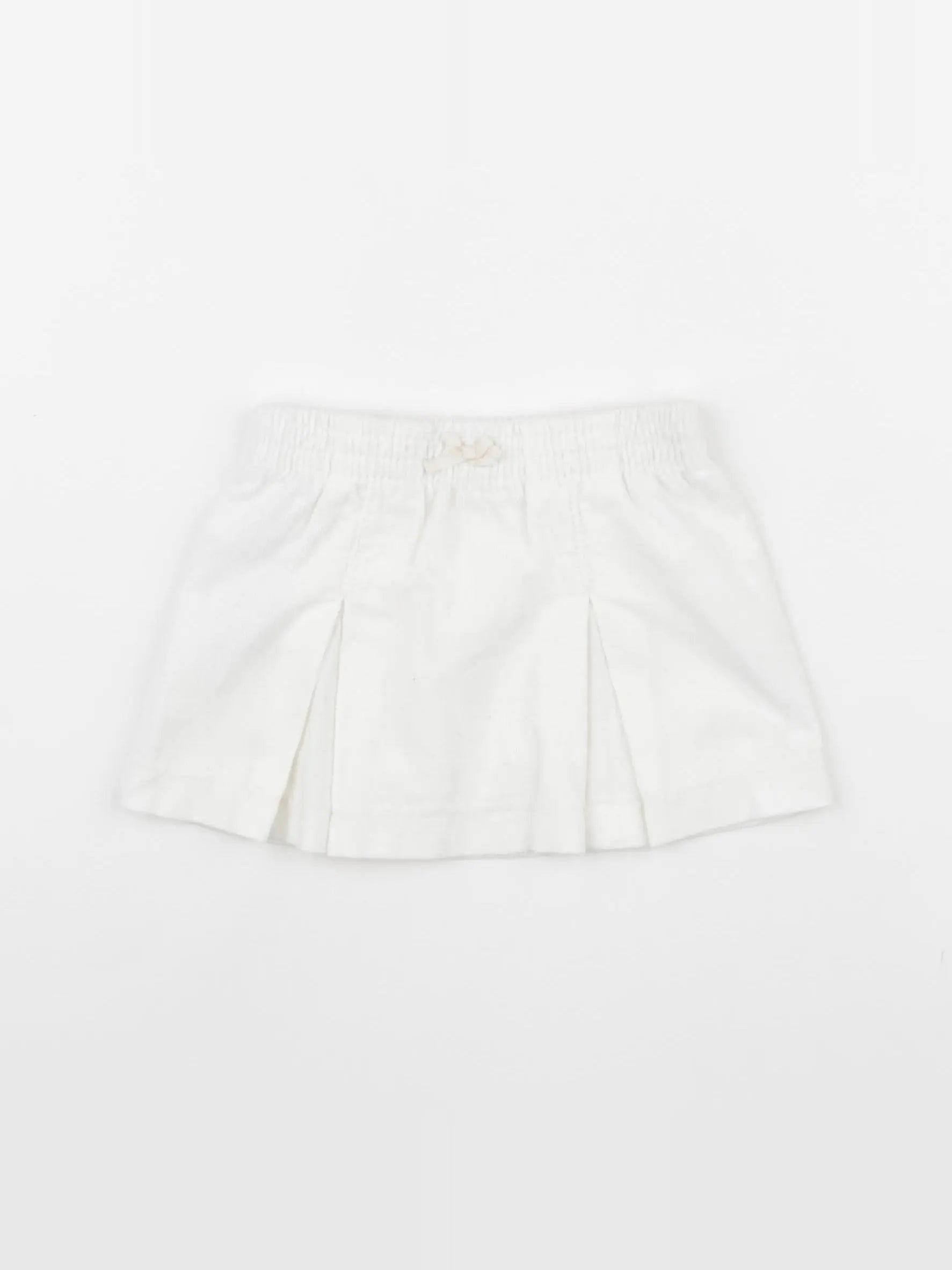 Benetton - jupe blanc - 6/9 mois