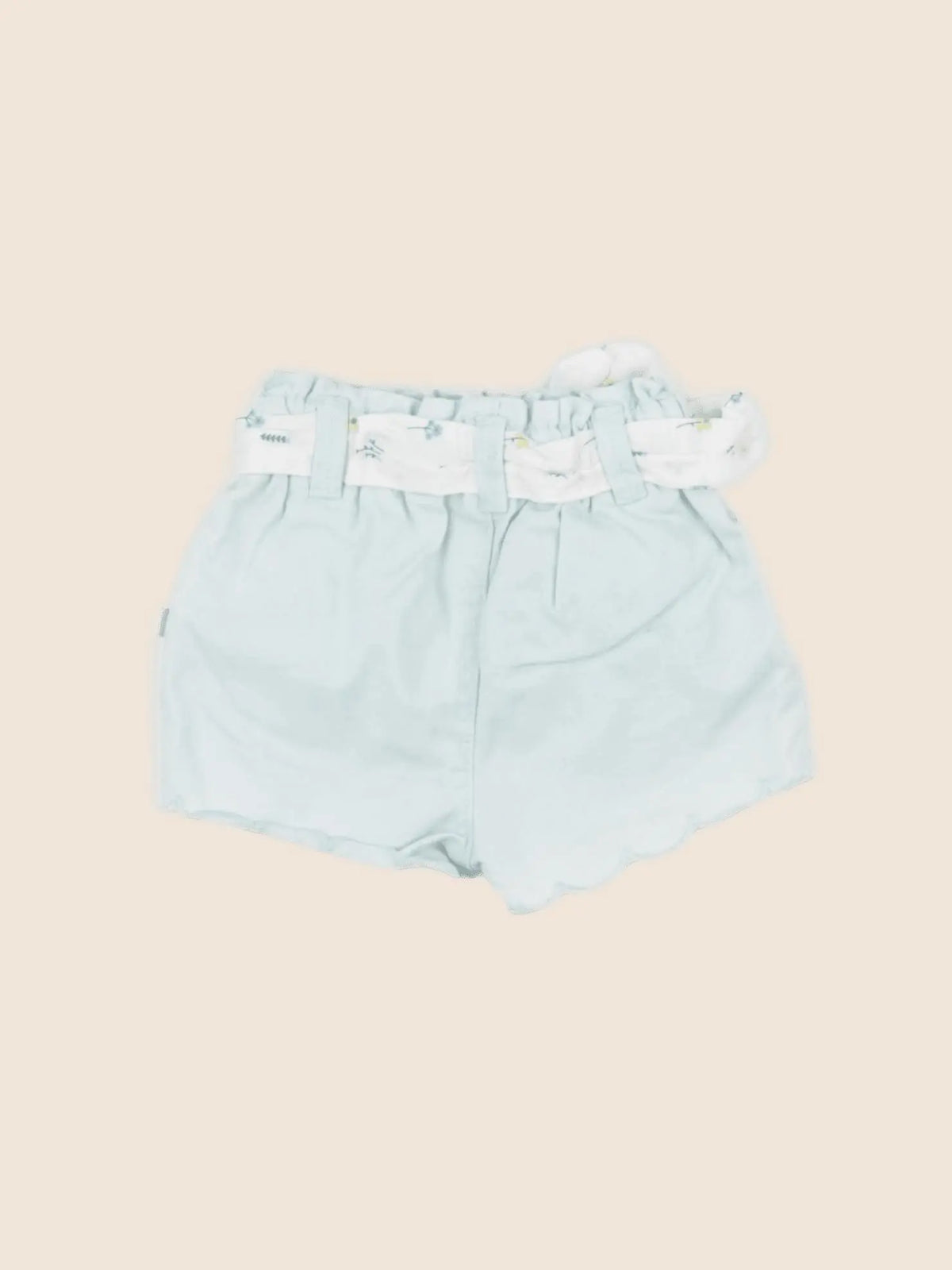 Obaïbi - short bleu - 3 mois