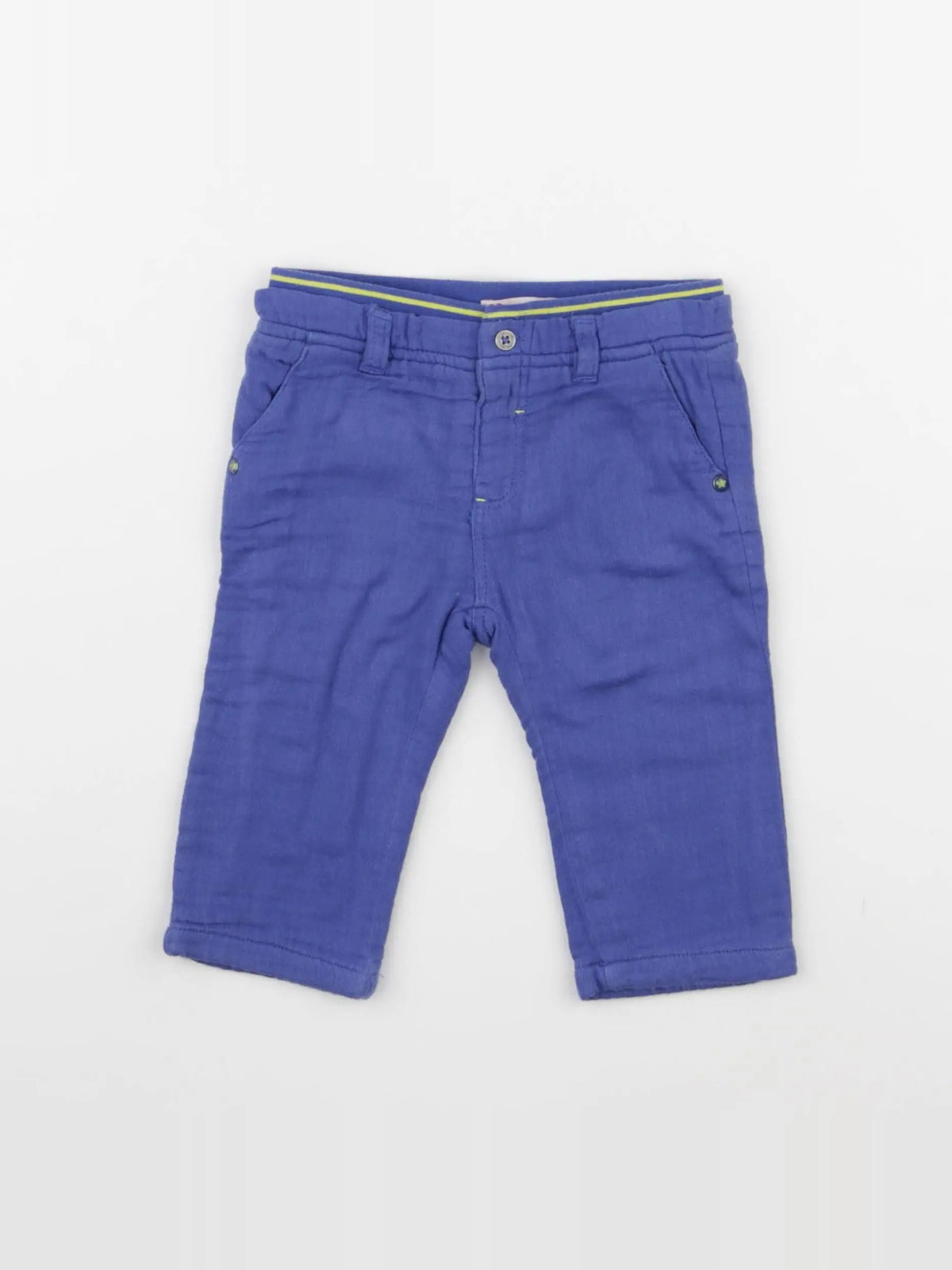 DPAM - pantalon bleu - 6 mois