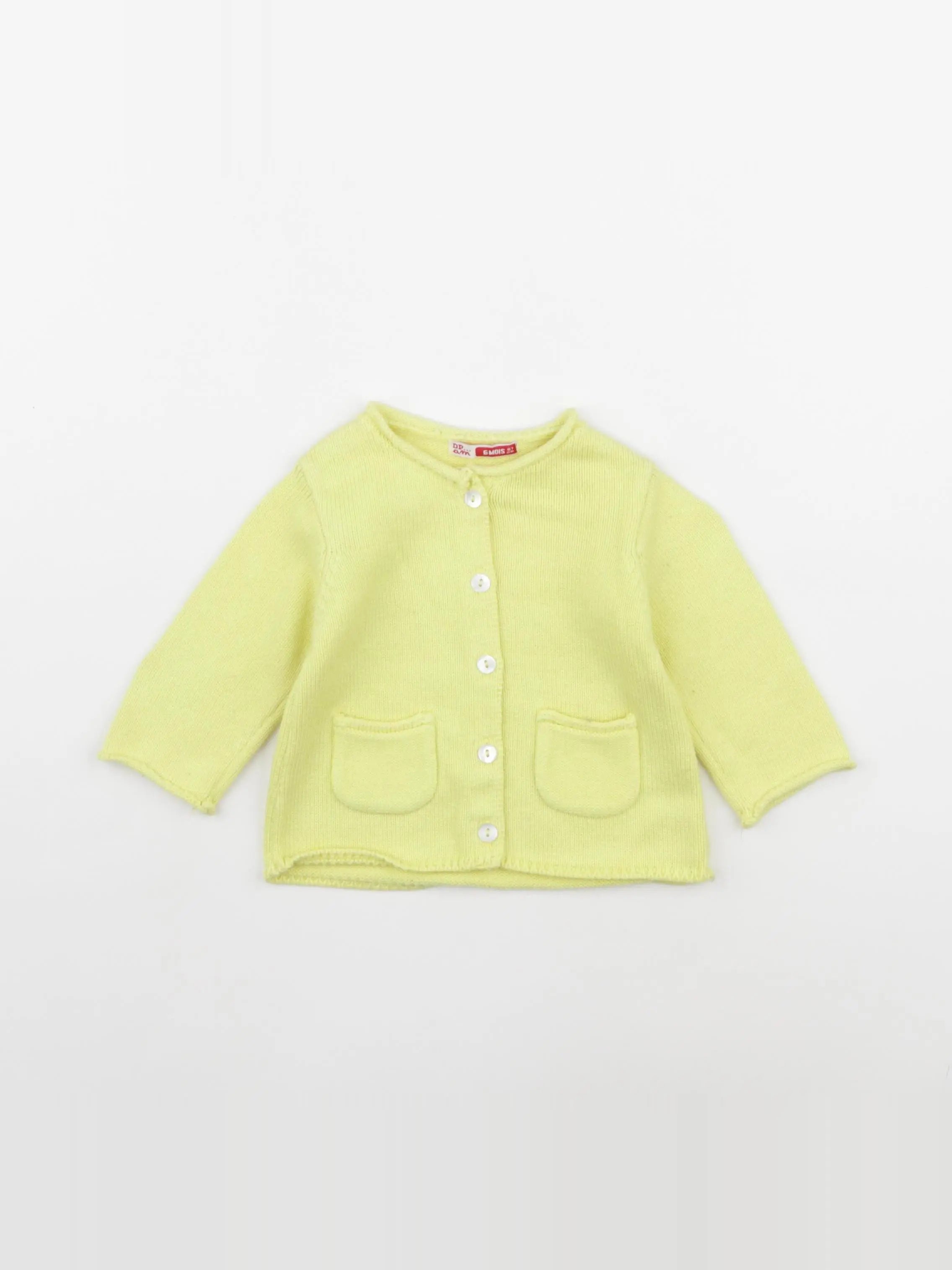 DPAM - gilet jaune - 6 mois