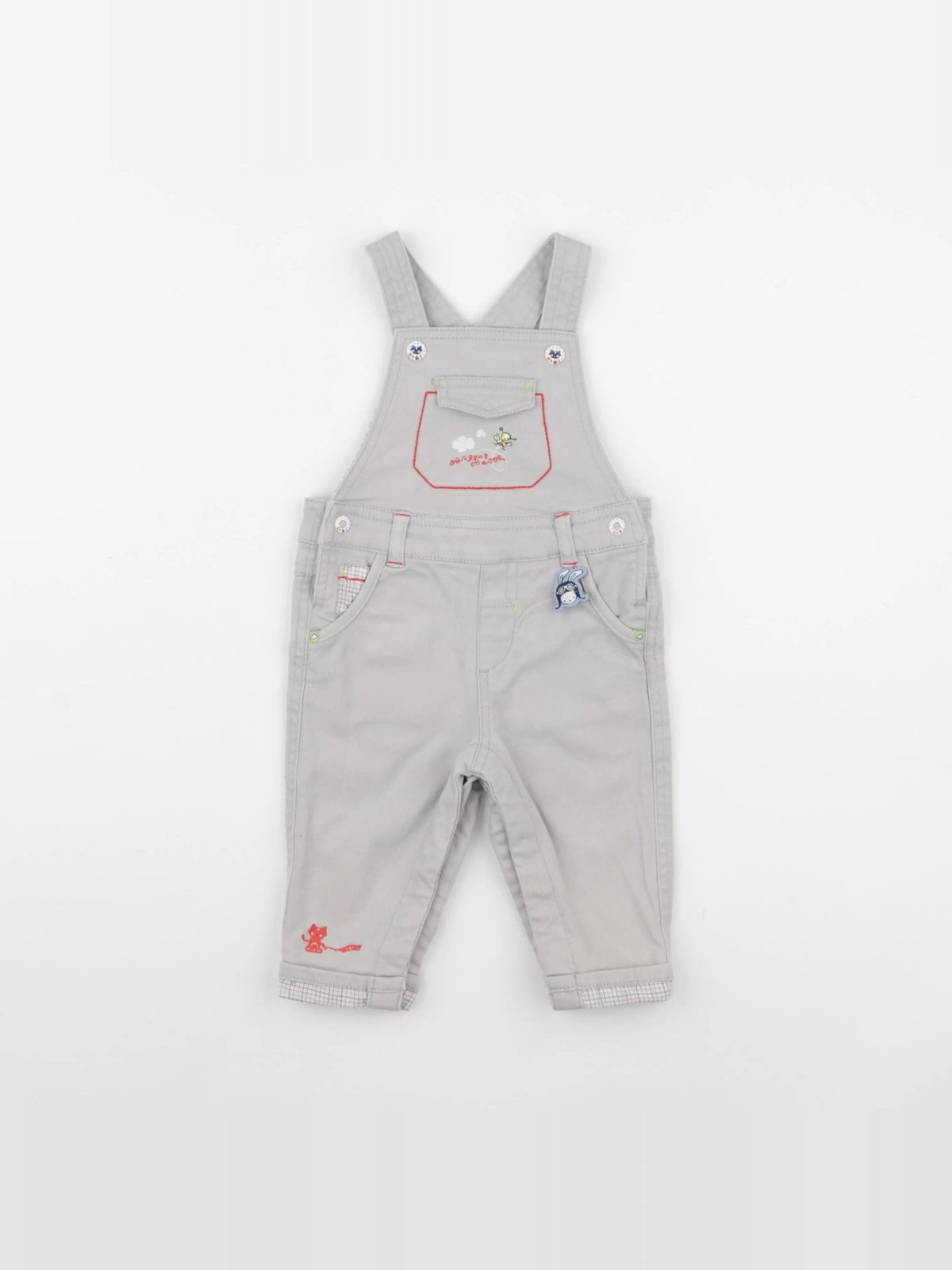 Sergent Major - salopette beige - 6 mois