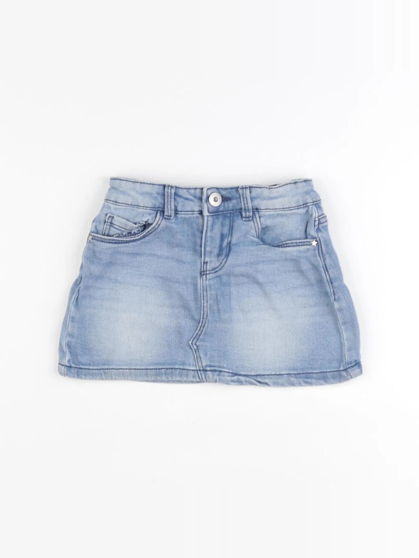 Vertbaudet - jupe bleu - 4 ans