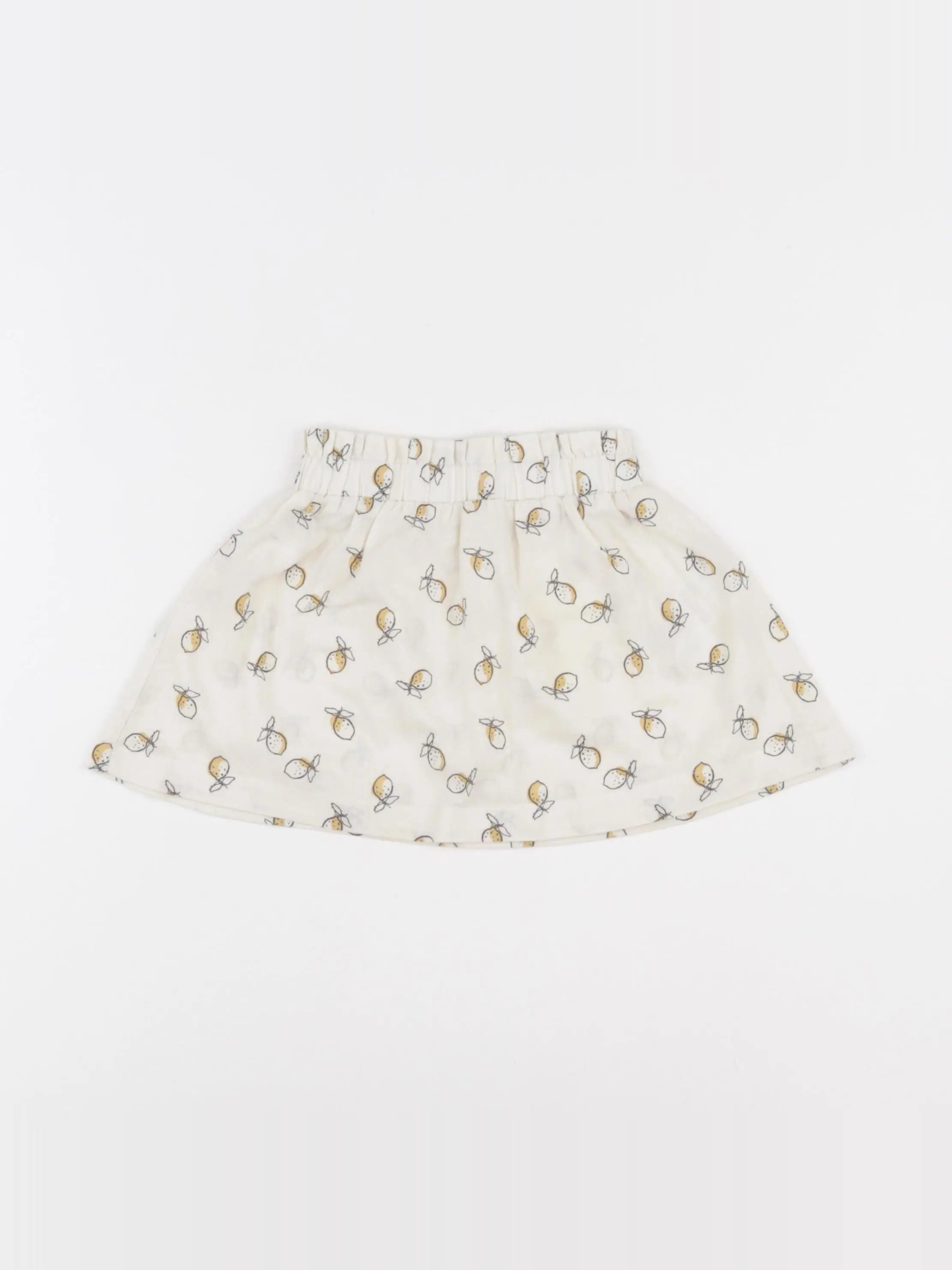 Vertbaudet - jupe blanc - 18 mois